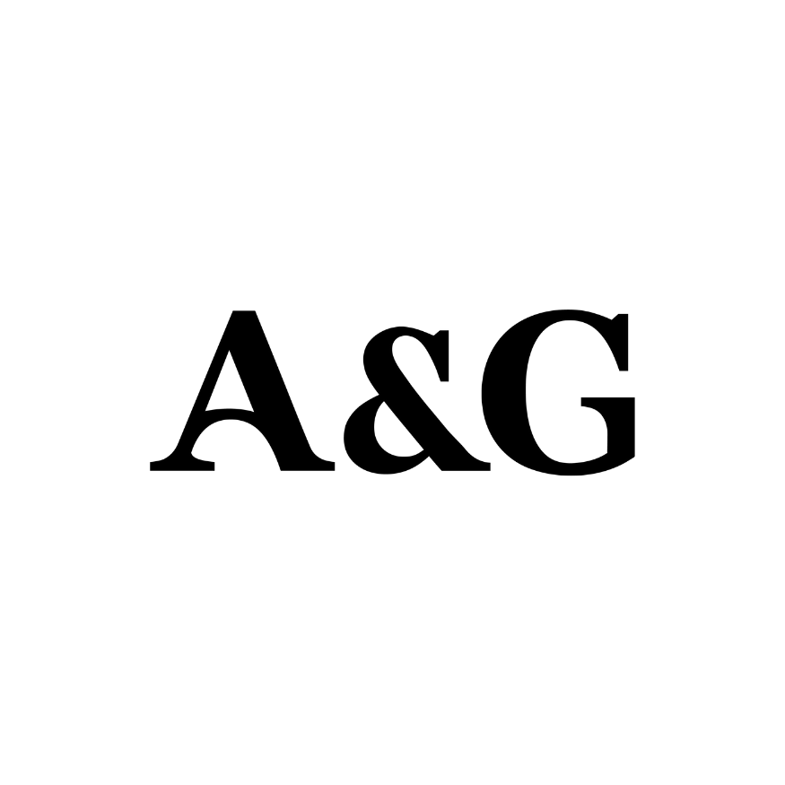 The outline of the state of Arkansas with the letters A and G in the center.
