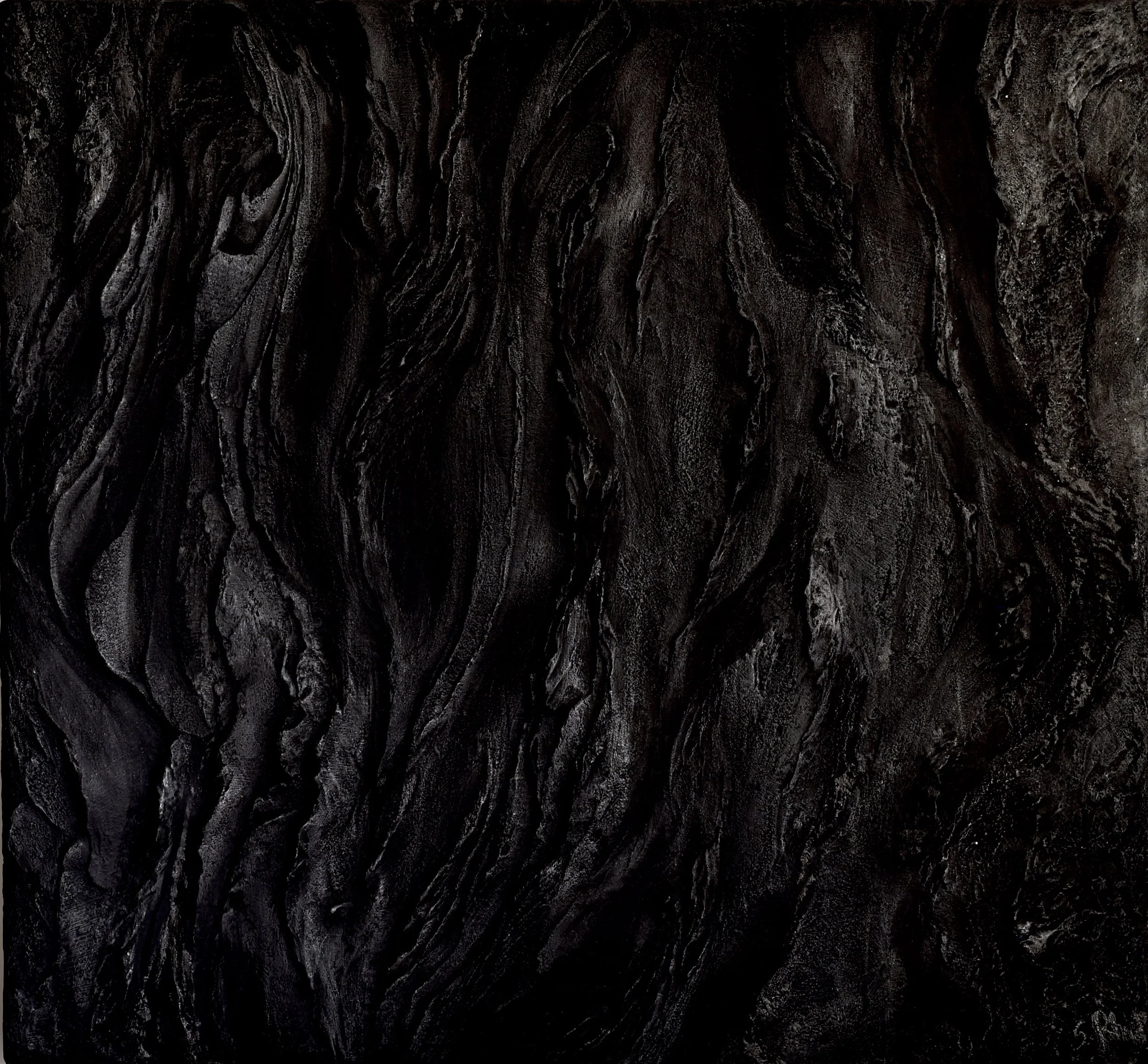 Pour Edition-Night-65x70-bas-relief sculpté et peint .JPG