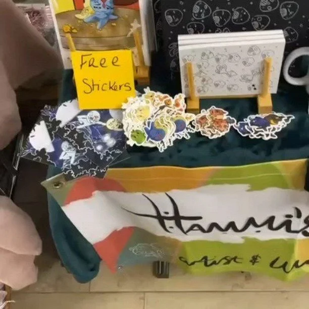 I look back at my first Market on Saturday 30th of November, lovingly filmed by my sister (my helper) It was an amazing day and I thank all those who bought products and just came to visit and support. I would also thank @bsoa_artshop for the stall a