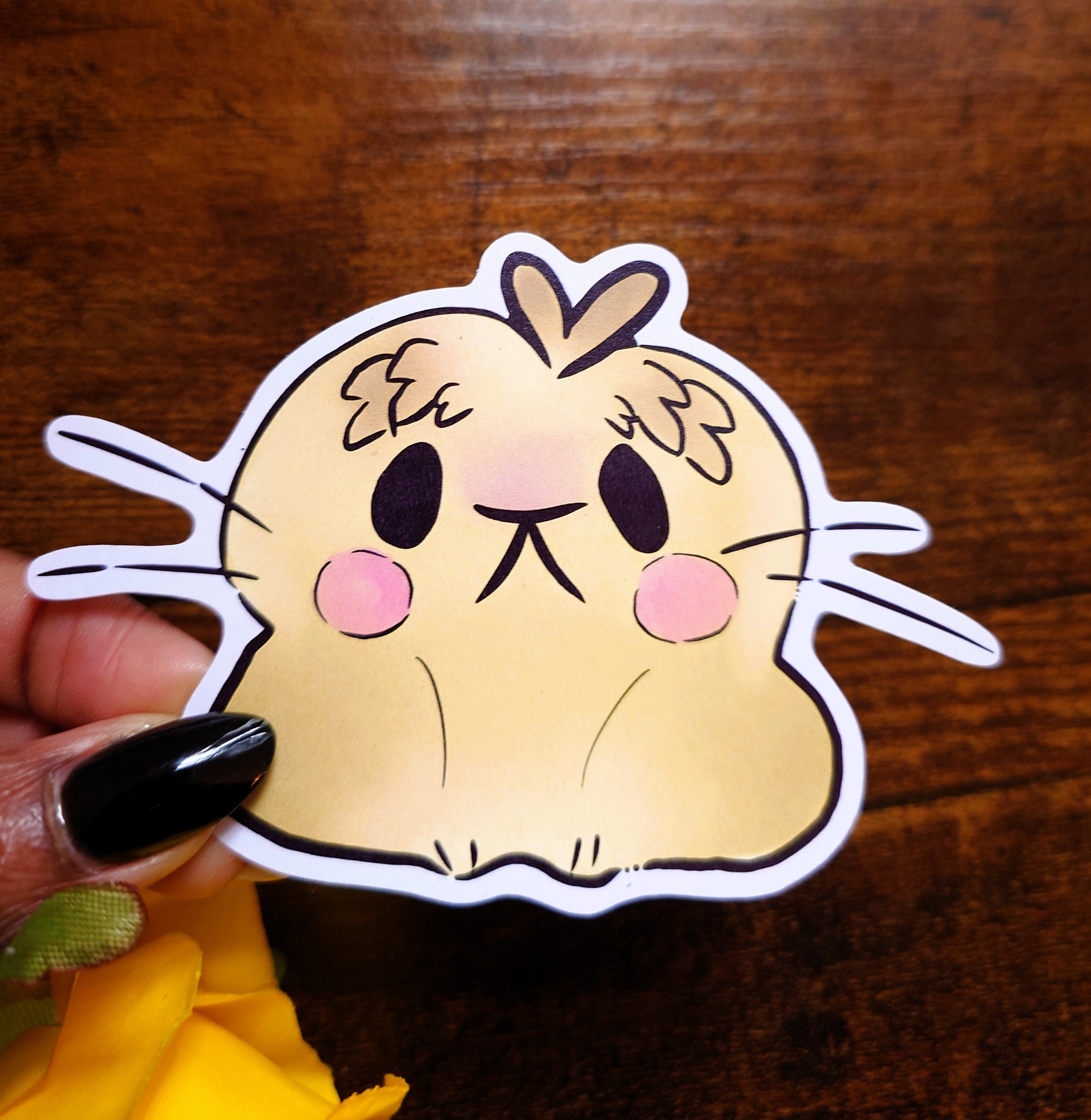 Fantasy Cute Animal Die-Cut Sticker – 100x100mm (10cm)