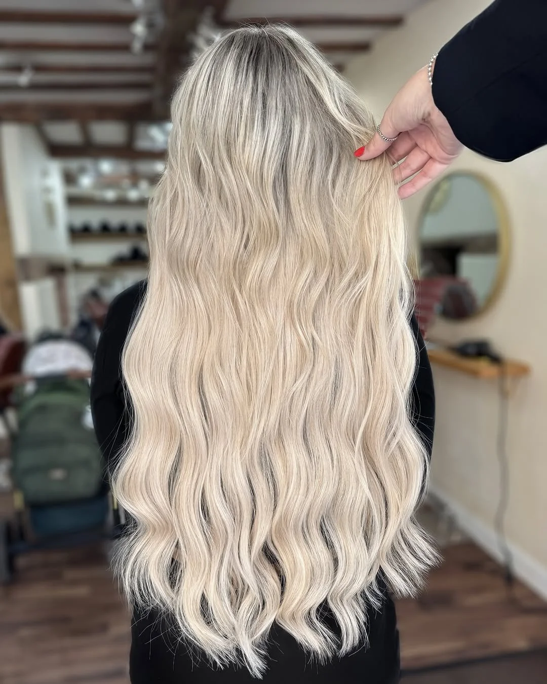 Effortless blonde hair created with personalised colouring techniques at Blondee Studio