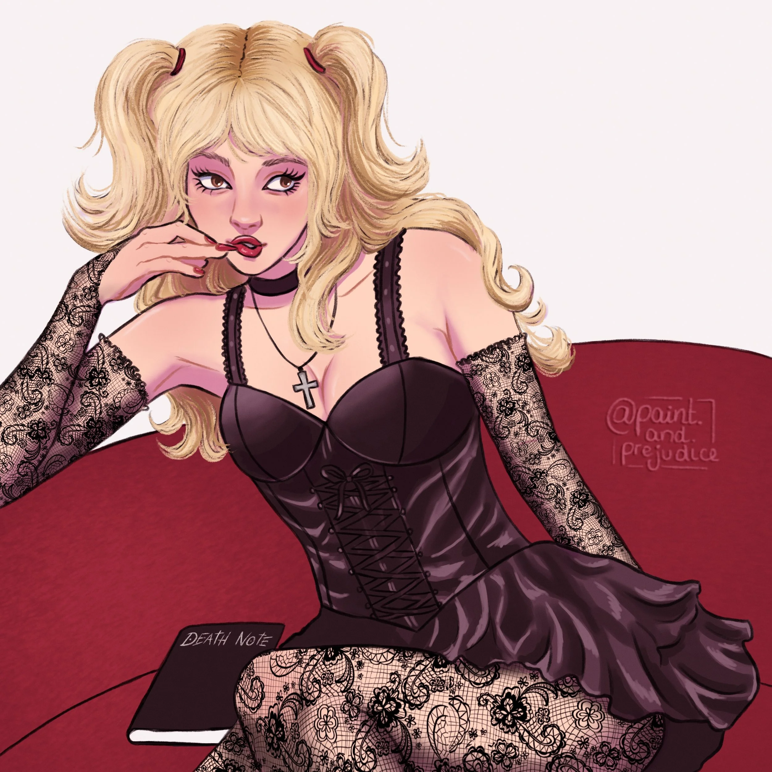 Actress,Fashion Model,Killer?!✨ Misa Misa 

Thx to my bestie I binged death note in three days. I know other people watched this when they were emos in Highschool, but it took me a bit longer, okayyy?!. Thankfully I have now also witnessed this story