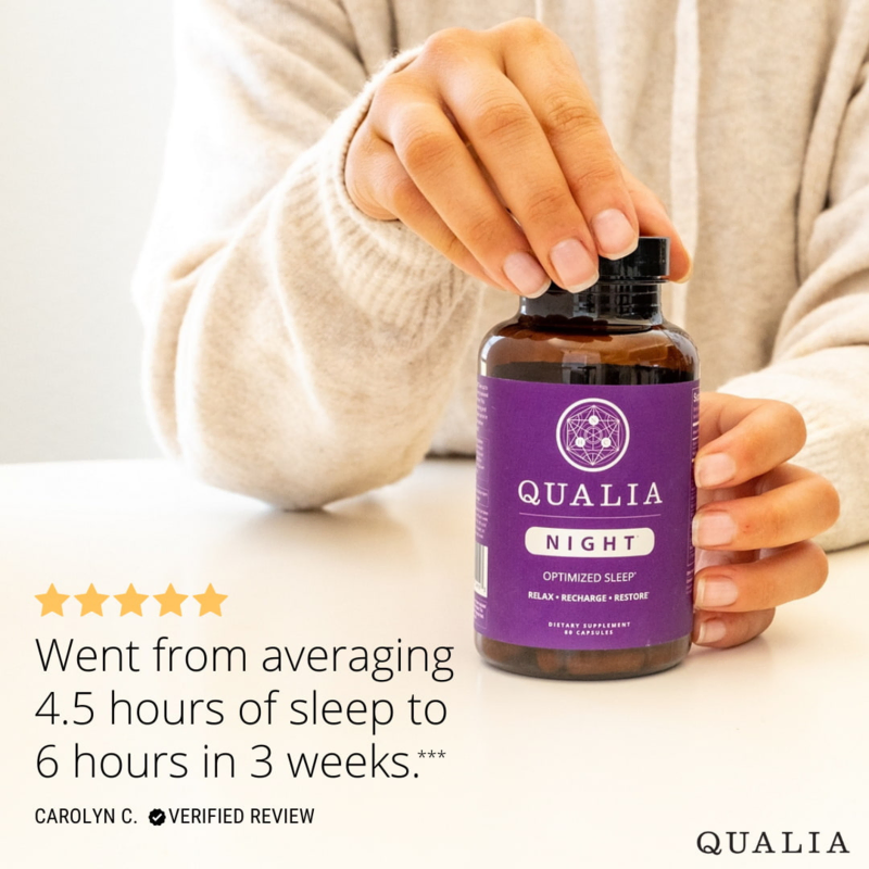 Harmony Kaii go to sleep supplement Qualia Life
