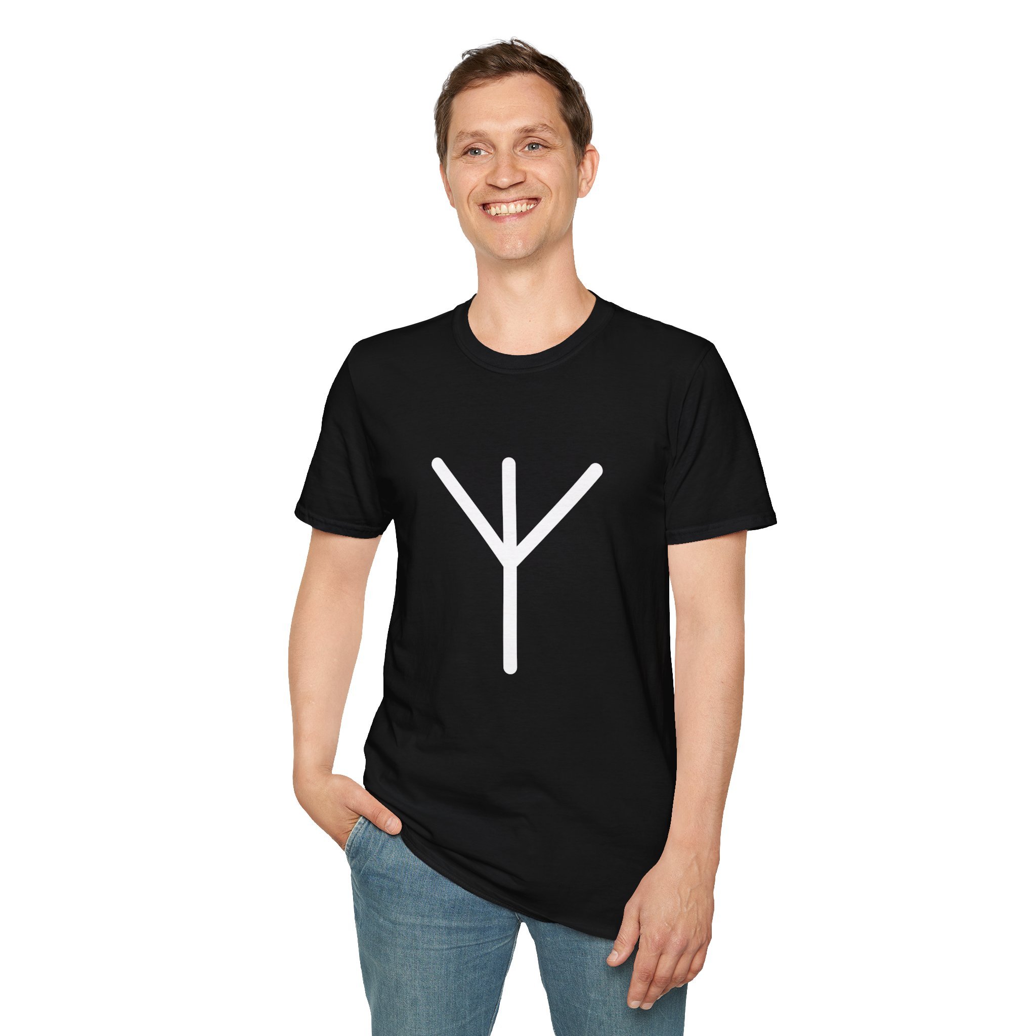 Algiz Rune T-Shirt (mit Anleitung)