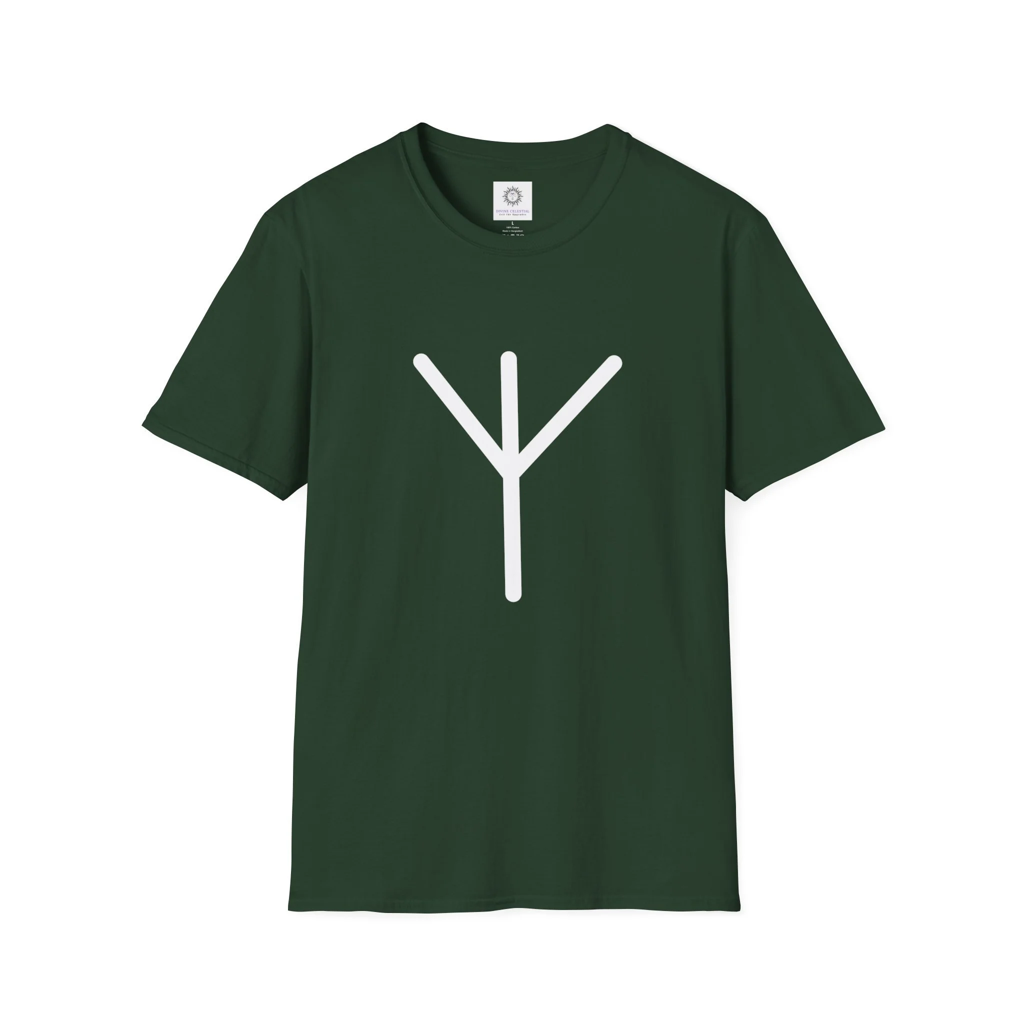 Algiz Rune T-Shirt (mit Anleitung)