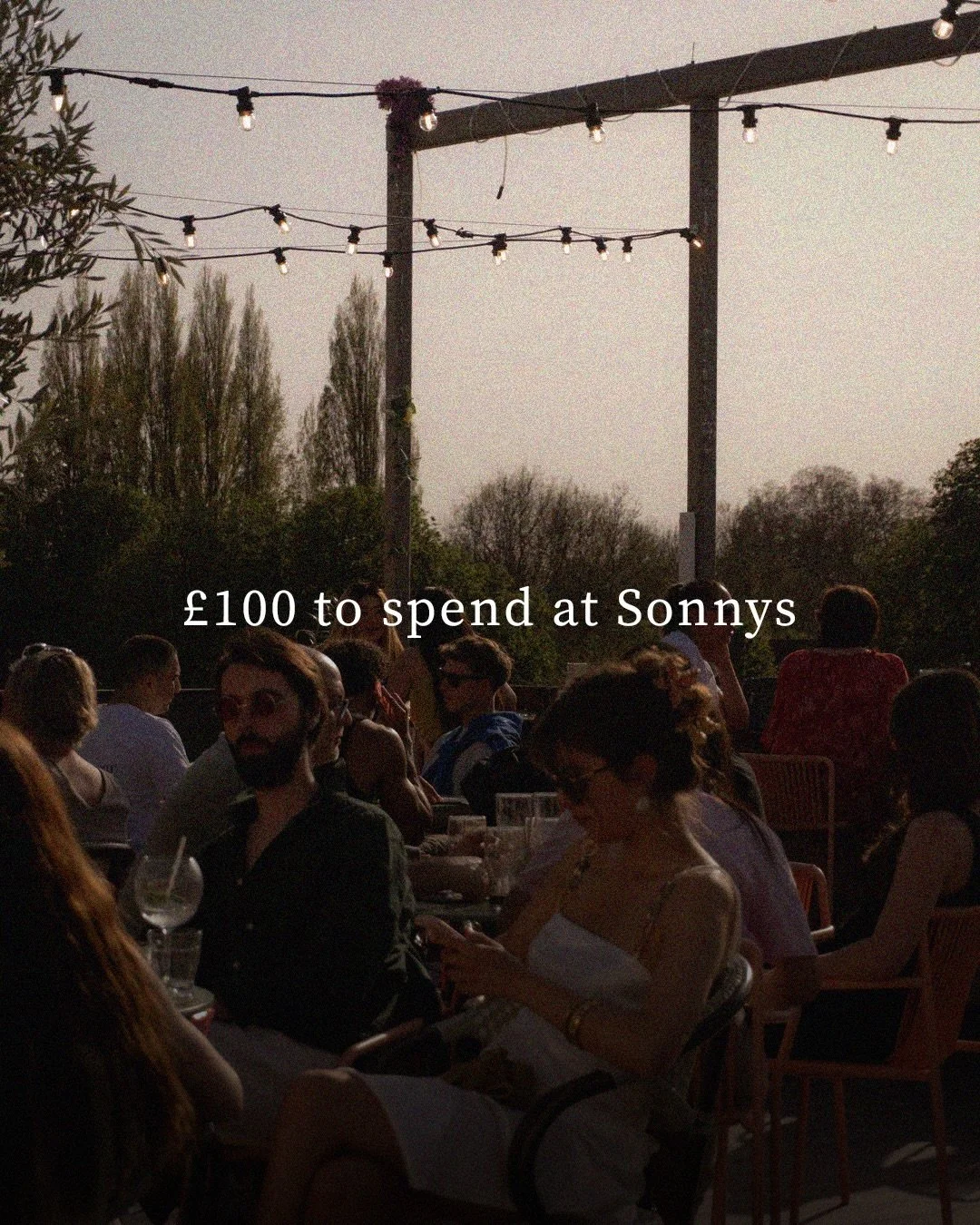 Ad_Spring has certainly sprung, and @sonnys_riverside has officially reopened.&nbsp;😎
&nbsp;
To celebrate this, we are offering a one lucky winner a &pound;100 bar and food tab to experience the golden hour and sunset on this iconic rooftop in our n