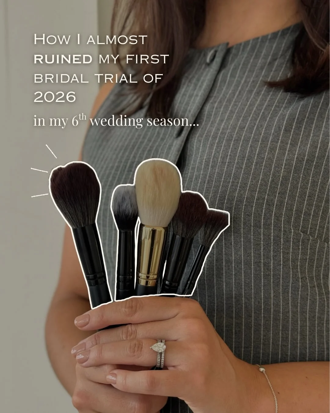 Most makeup artists wouldn&rsquo;t tell you this&hellip;

I&rsquo;m in my 6th wedding season and I almost got my first bridal preview of 2026 wrong.

My bride sat down and said the words many makeup artists hear:

&ldquo;Do whatever you think.&rdquo;