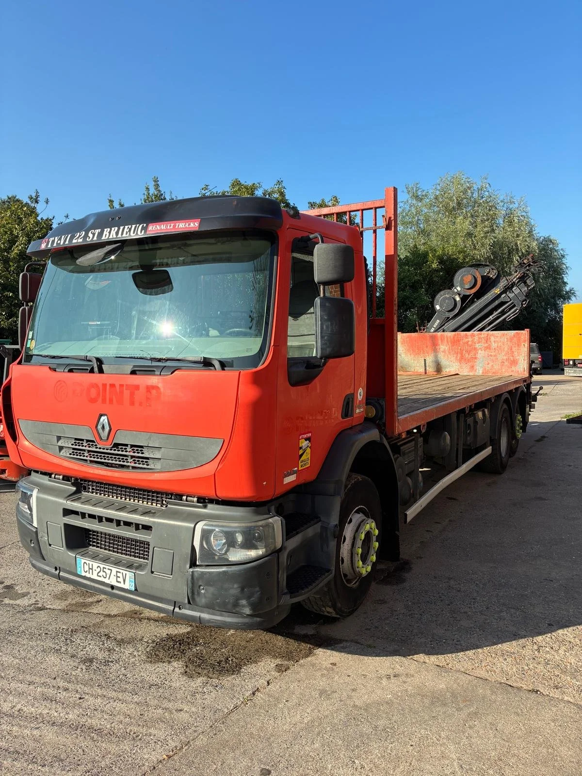 Renault Lander 380.26 6x2 + HIAB XS 166 E4 HIDUO (4 EXT) 6x2