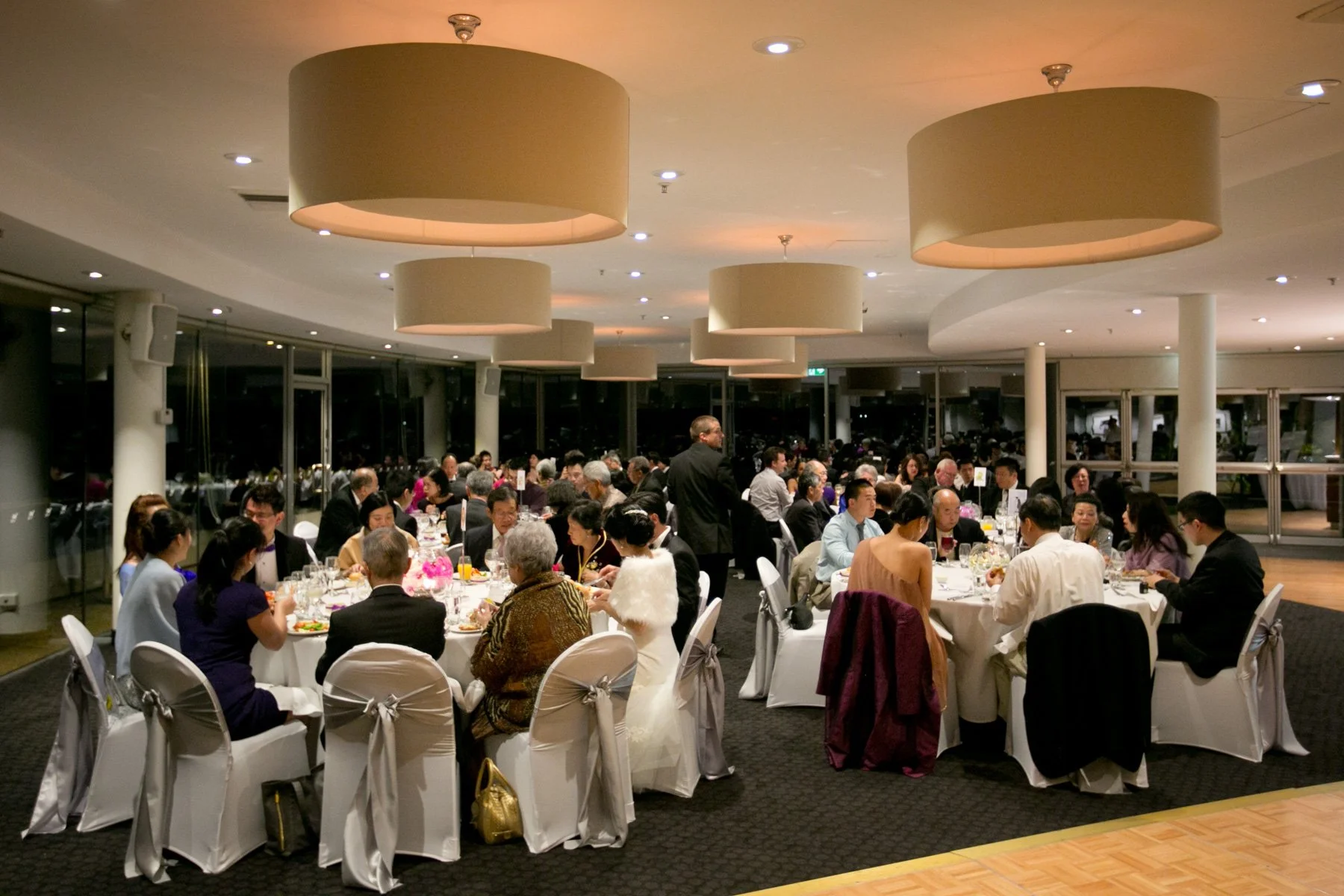 Wedding reception room at Taronga Zoo, Mosman Sydney