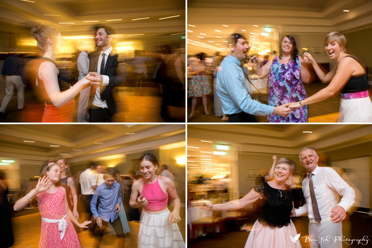 Reception dancing