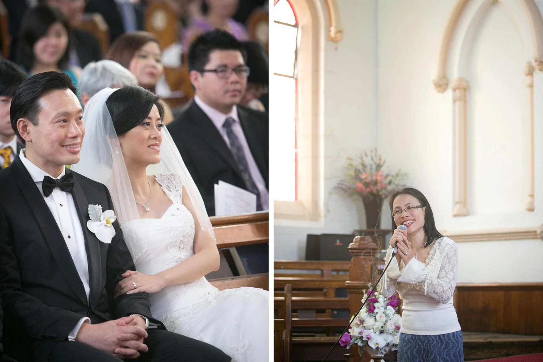 Musical item during ceremony, Chinese Christian Church Milsons Point