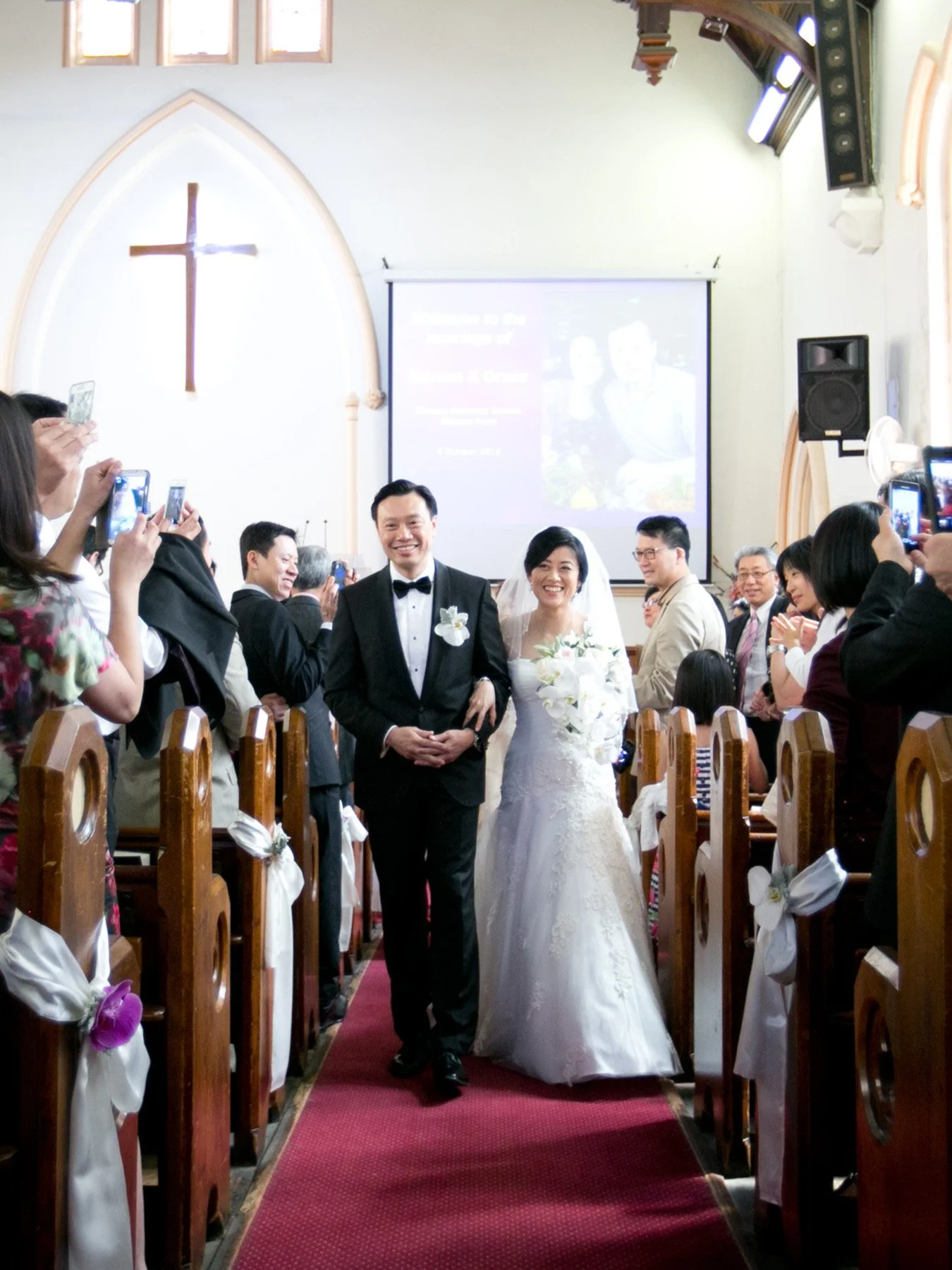 Bridal recessional, Chinese Christian Church Milsons Point