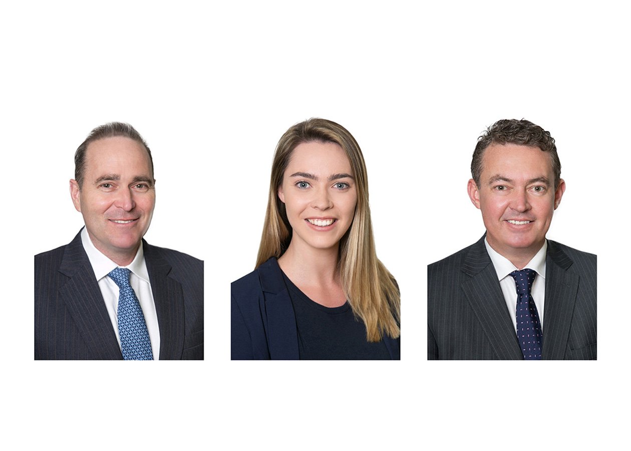 Sydney corporate headshot triptych