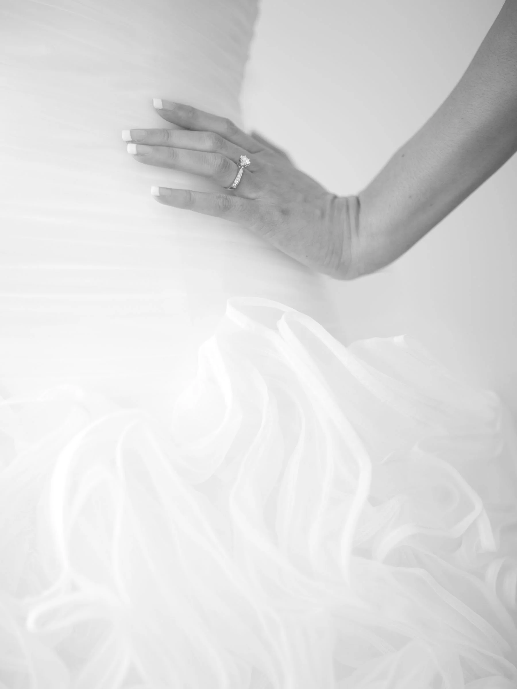 Ring detail during bridal preparations, St Matthews Anglican Church Manly