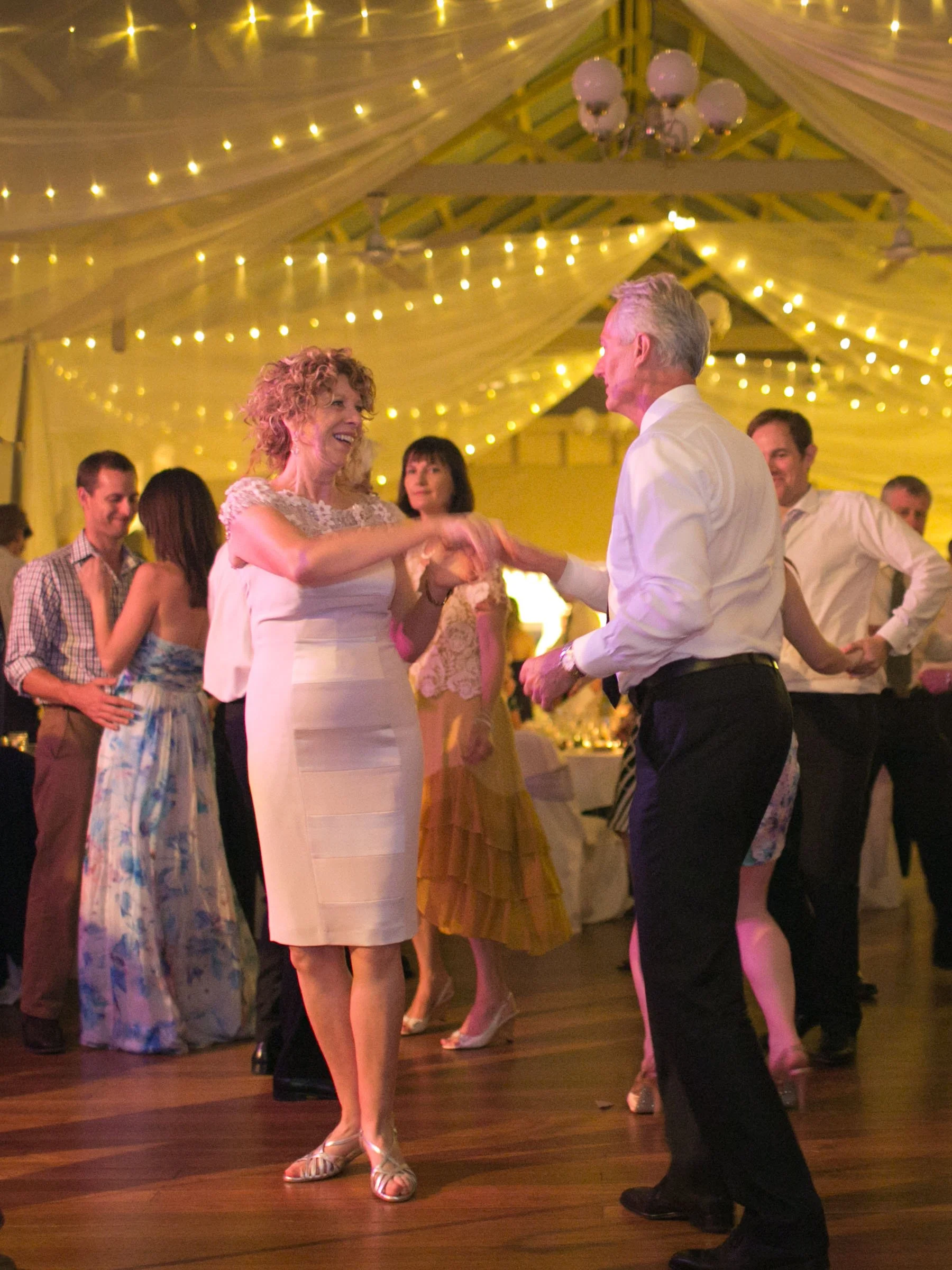 Parents dancing at wedding reception Athol Hall Mosman