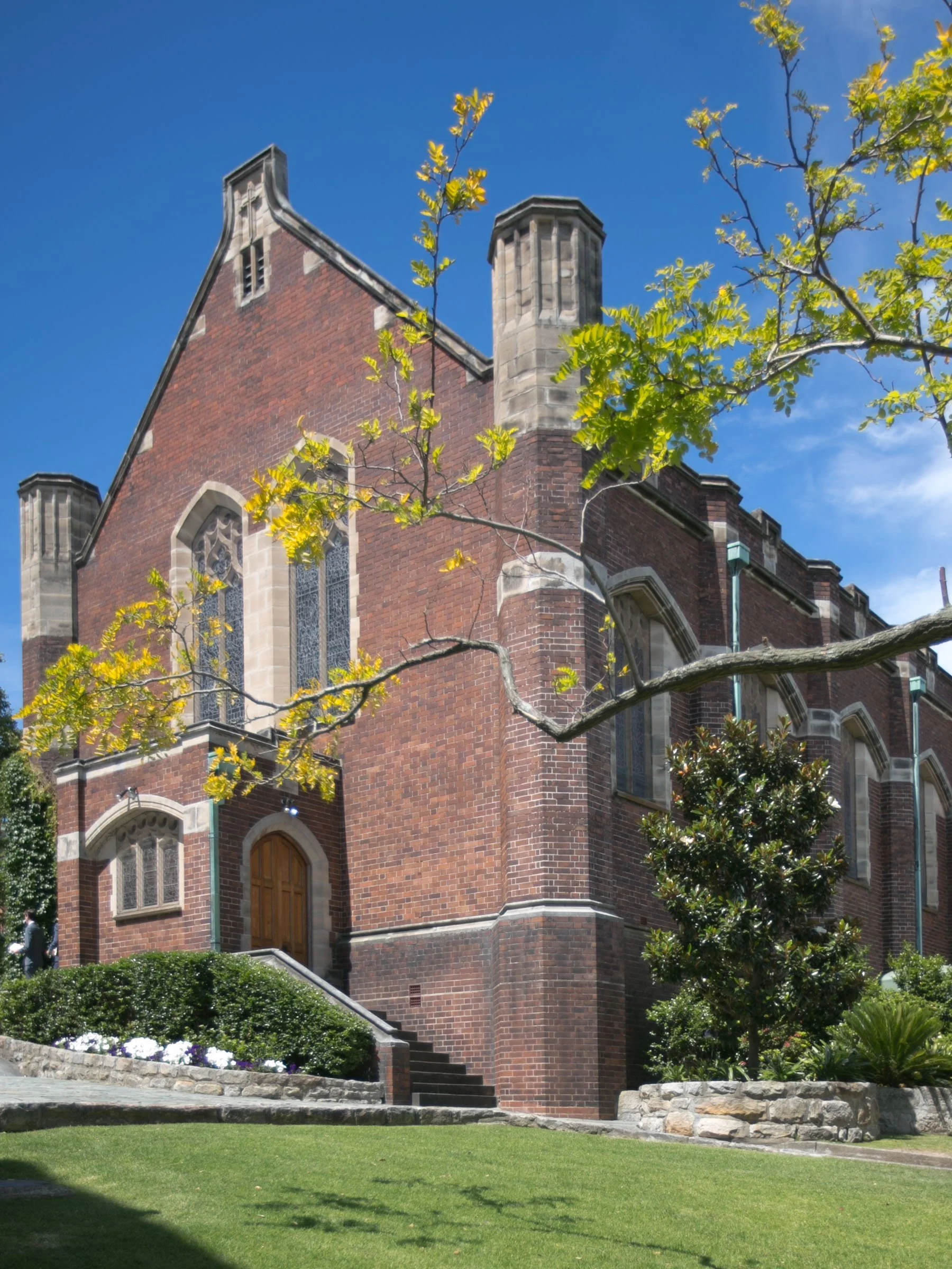 Shore School Chapel North Sydney, wedding venue exterior