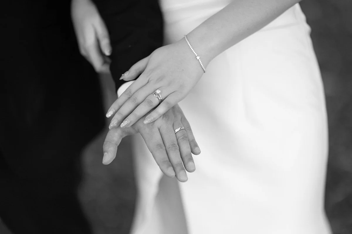 Wedding rings detail, Observatory Hill, Sydney