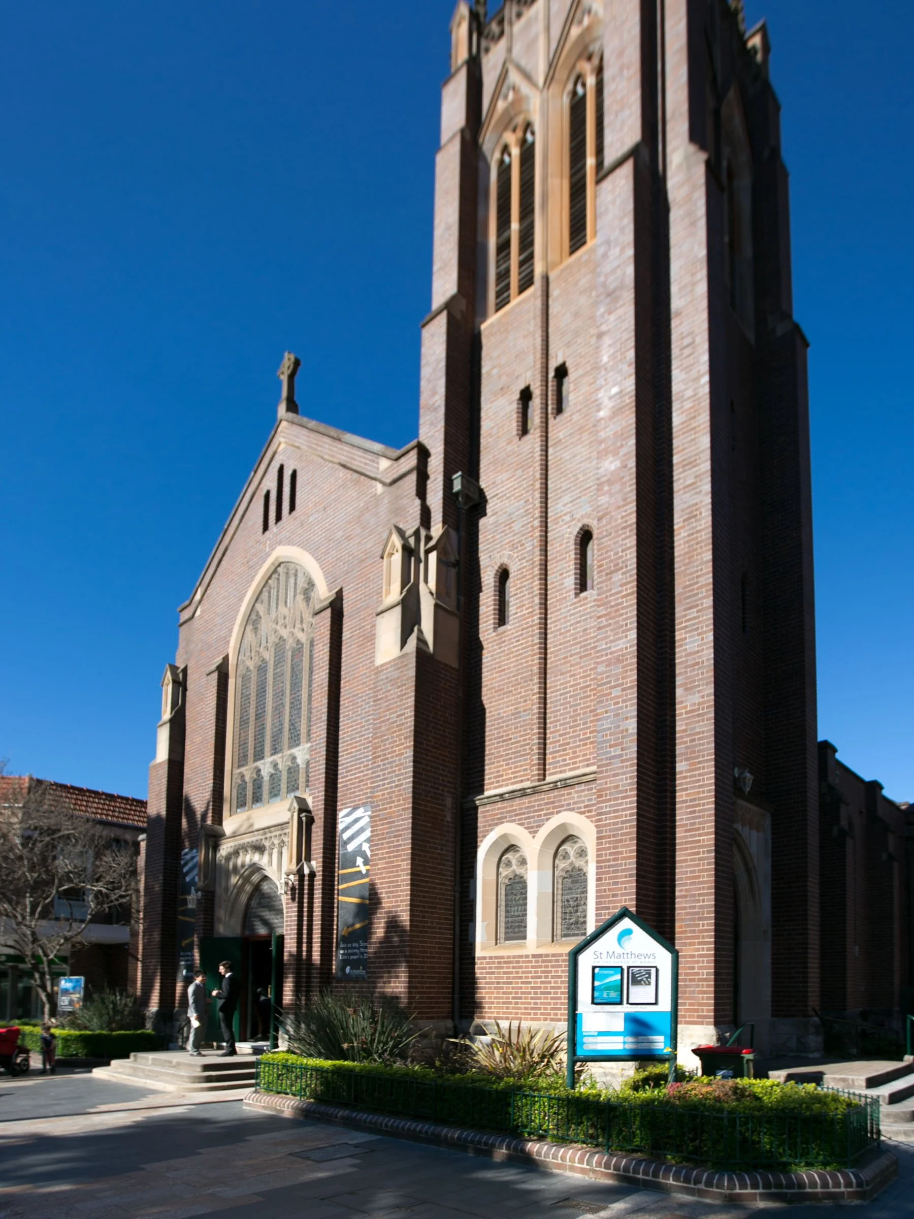St Matthews Anglican Church Manly exterior, Sydney wedding venue