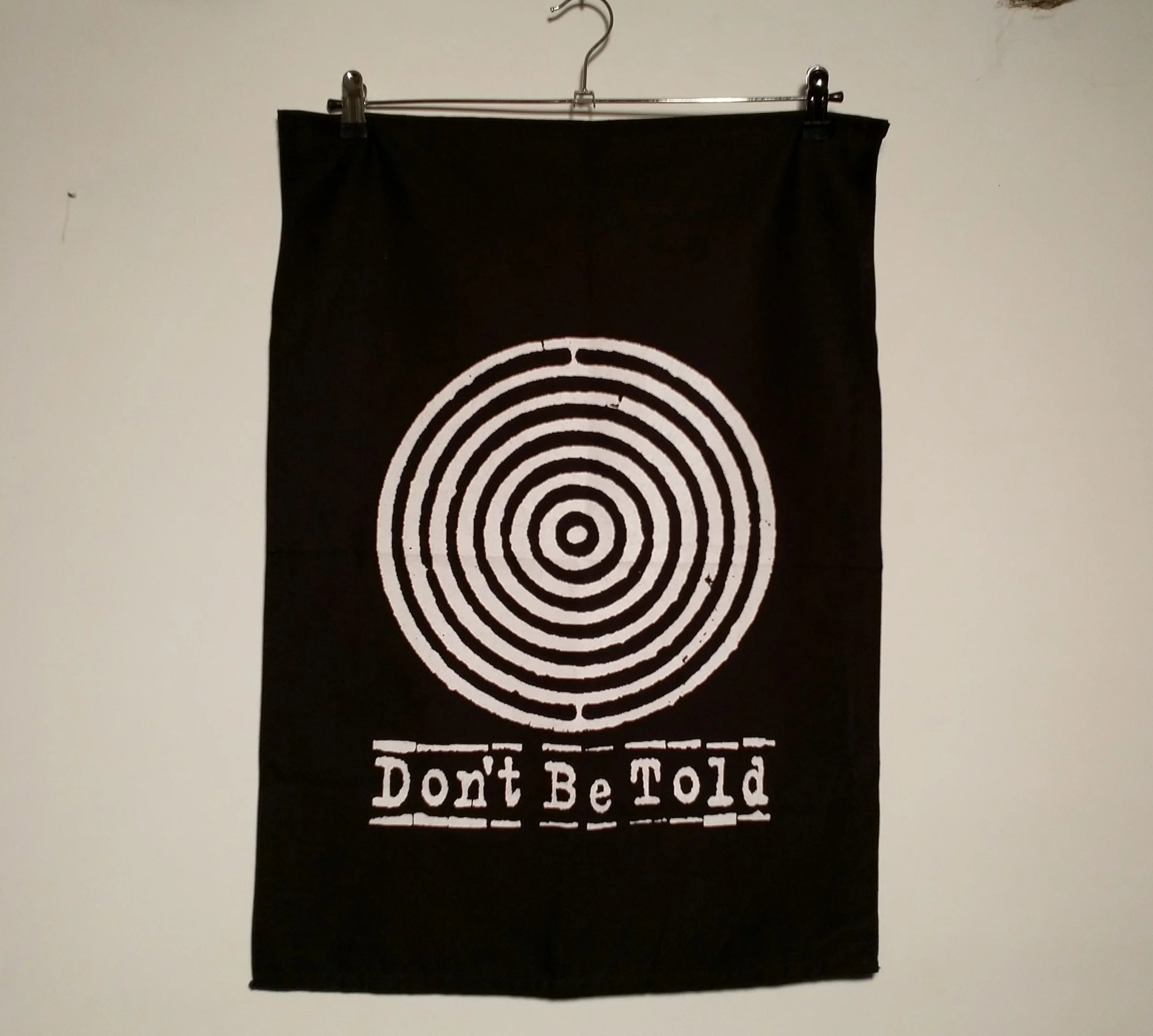 DBT Tea Towel [Black/White]