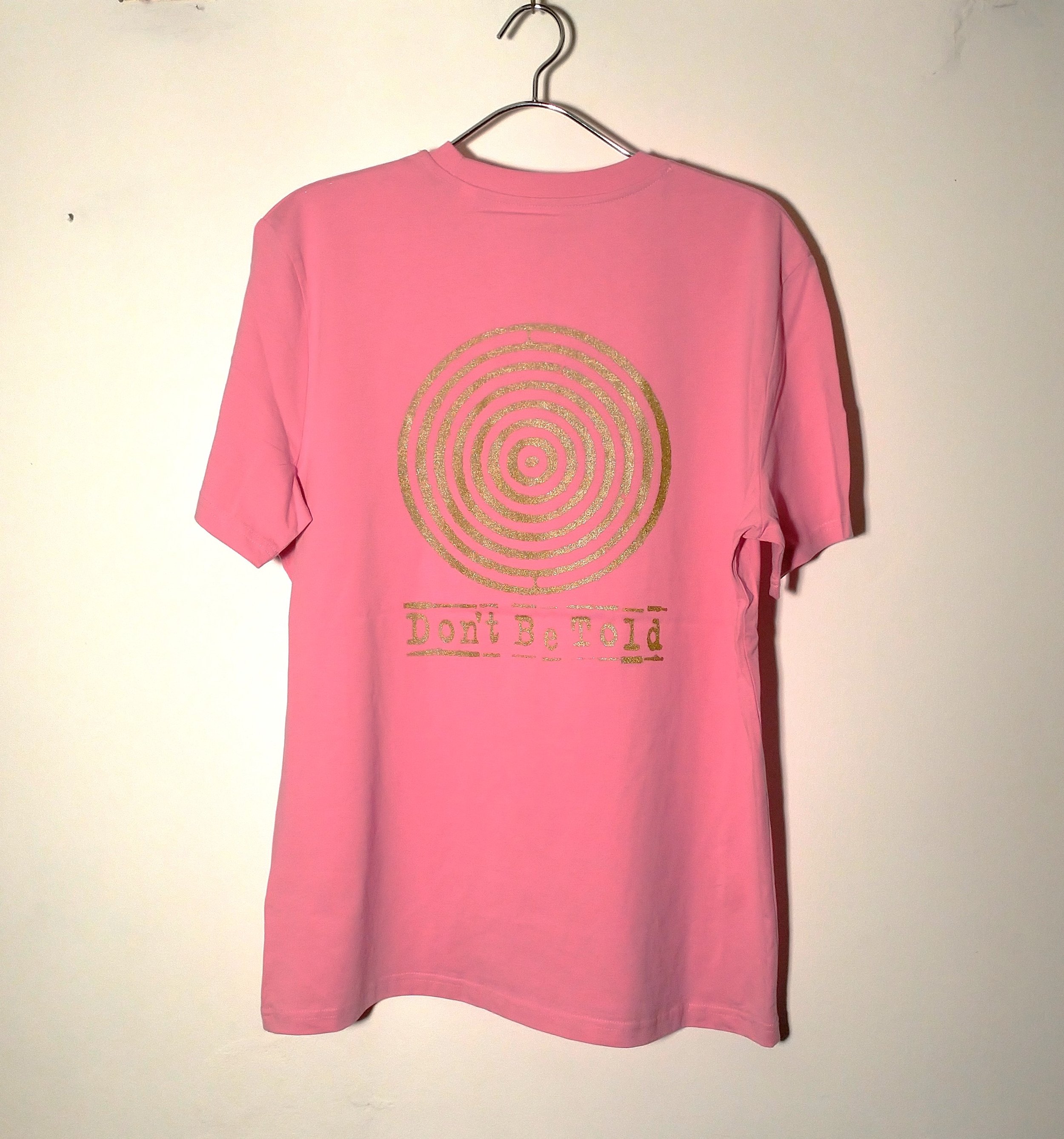 WBT DBT Tee Shirt [Pink/Gold]