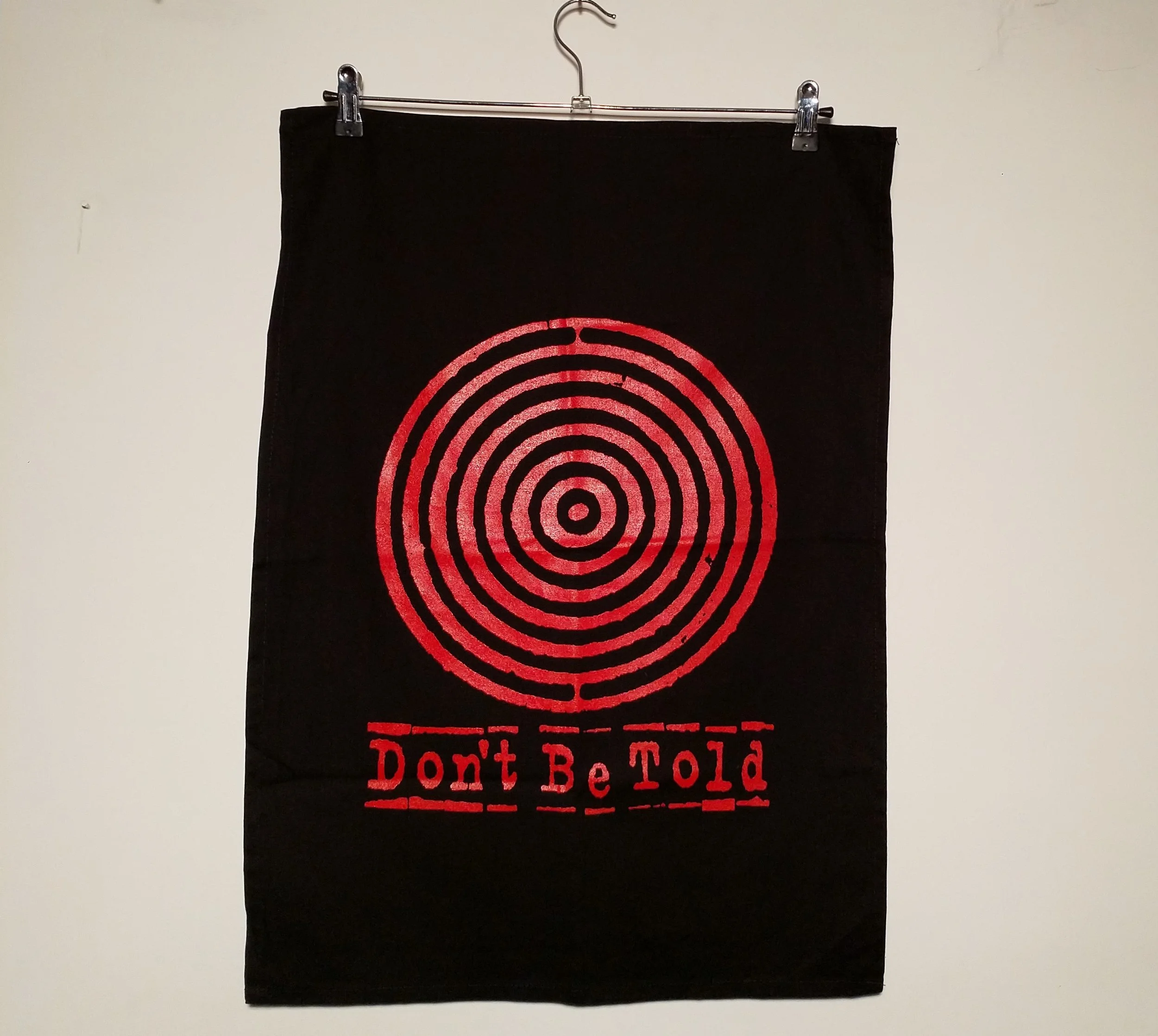 DBT Tea Towel [Black/Red]