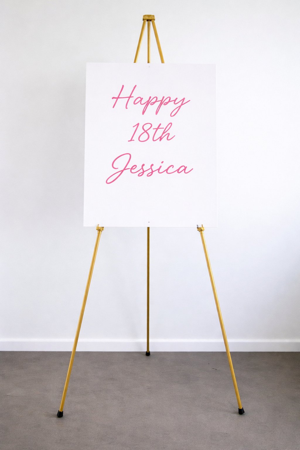 Foldable Gold Easel (170cm)