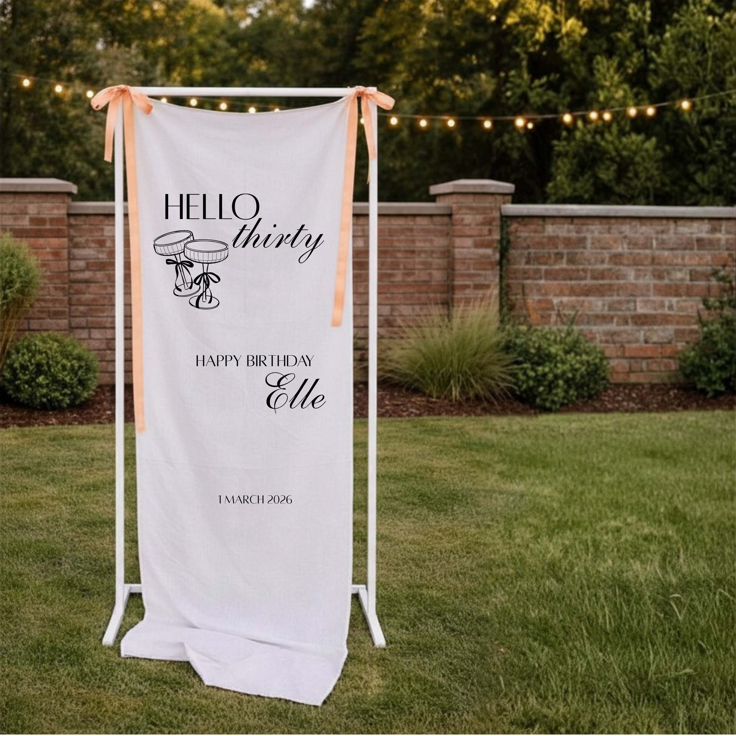 Elle's Birthday Sign