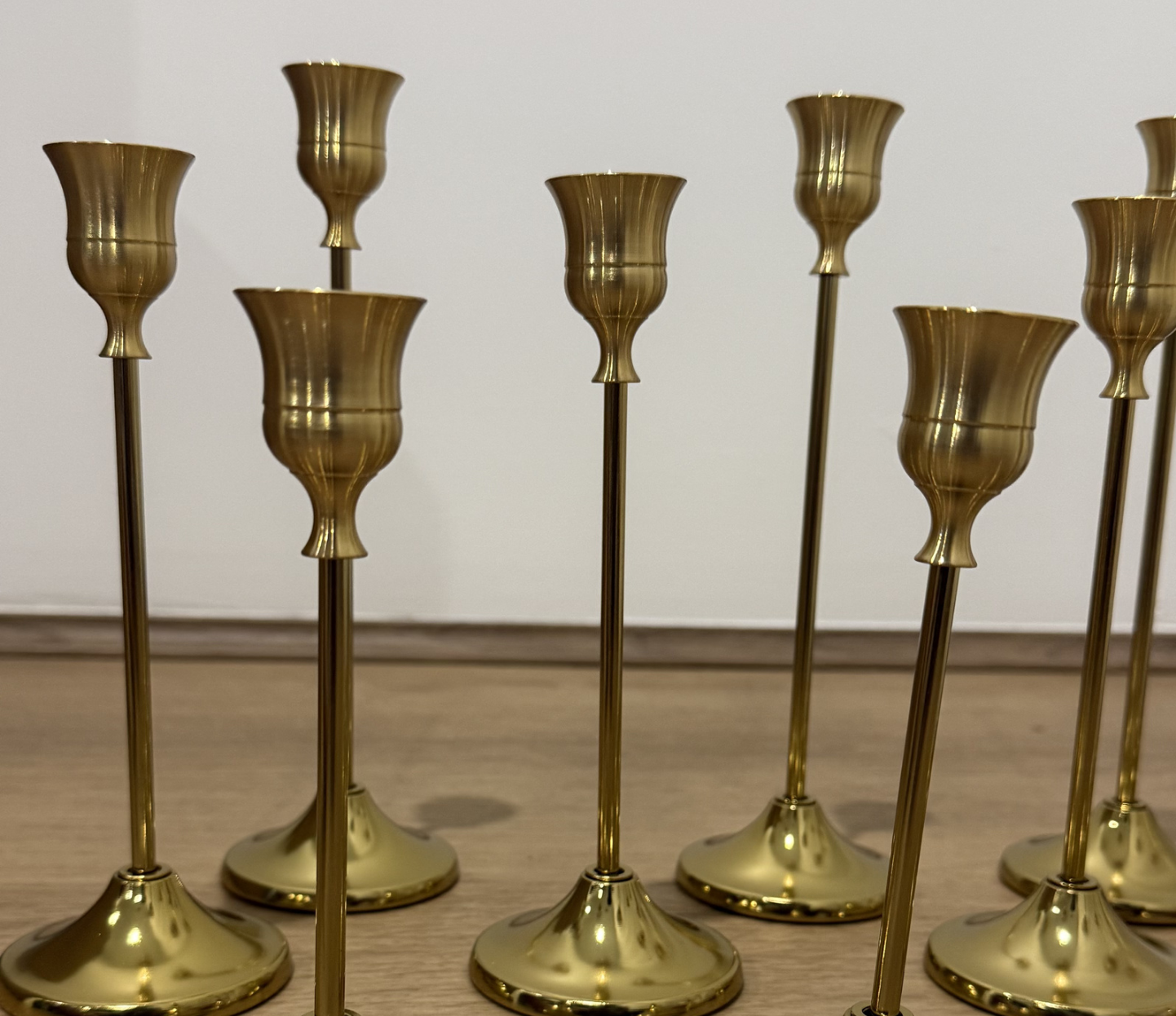 Gold Candle Holder