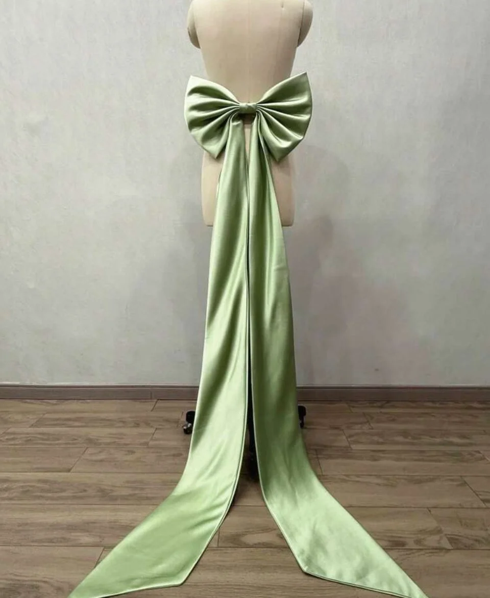 Large Green Bow