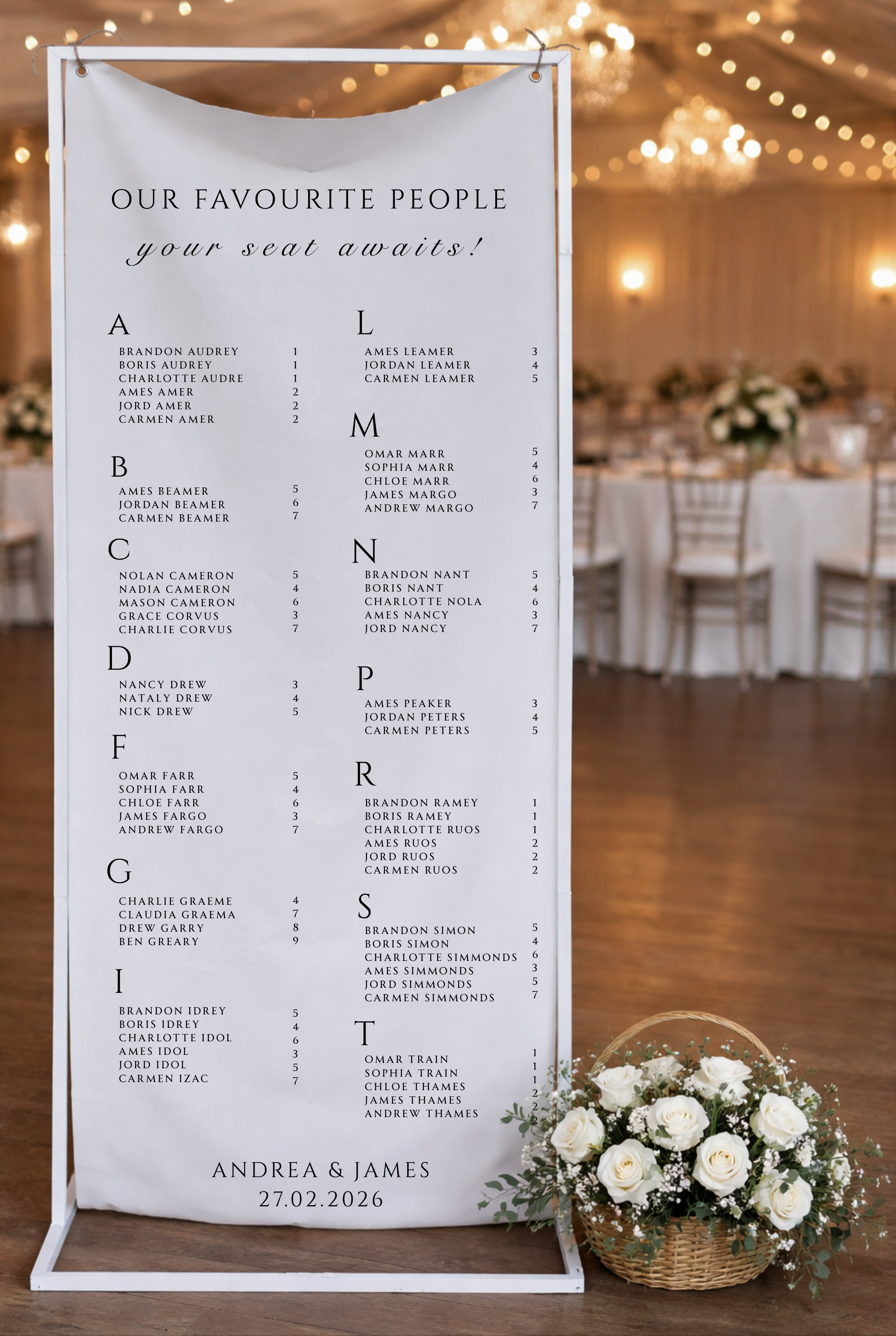 Seating Charts