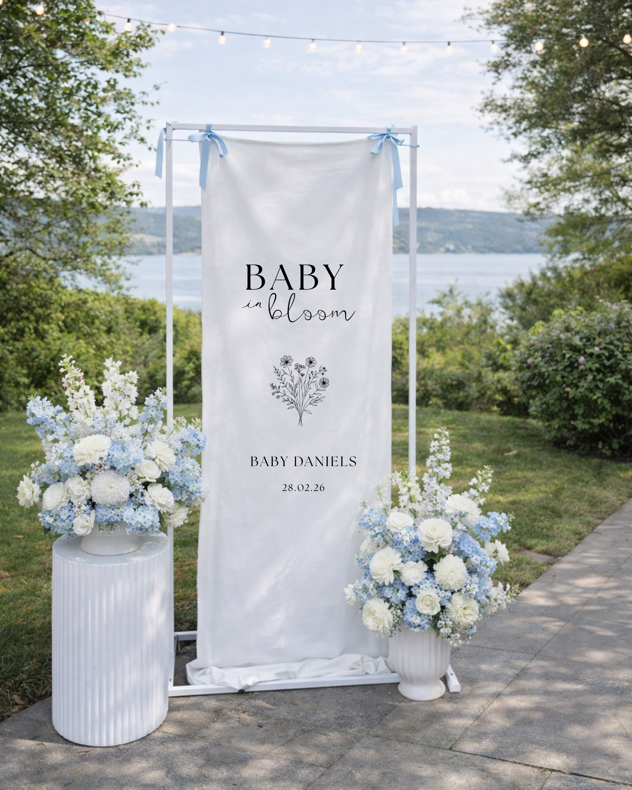 Baby In Bloom Sign