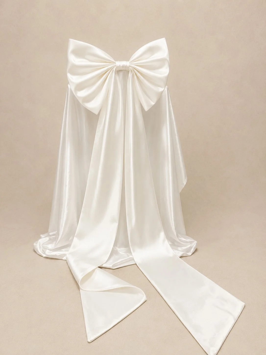 150cm White Bow. Two Available. $15 each