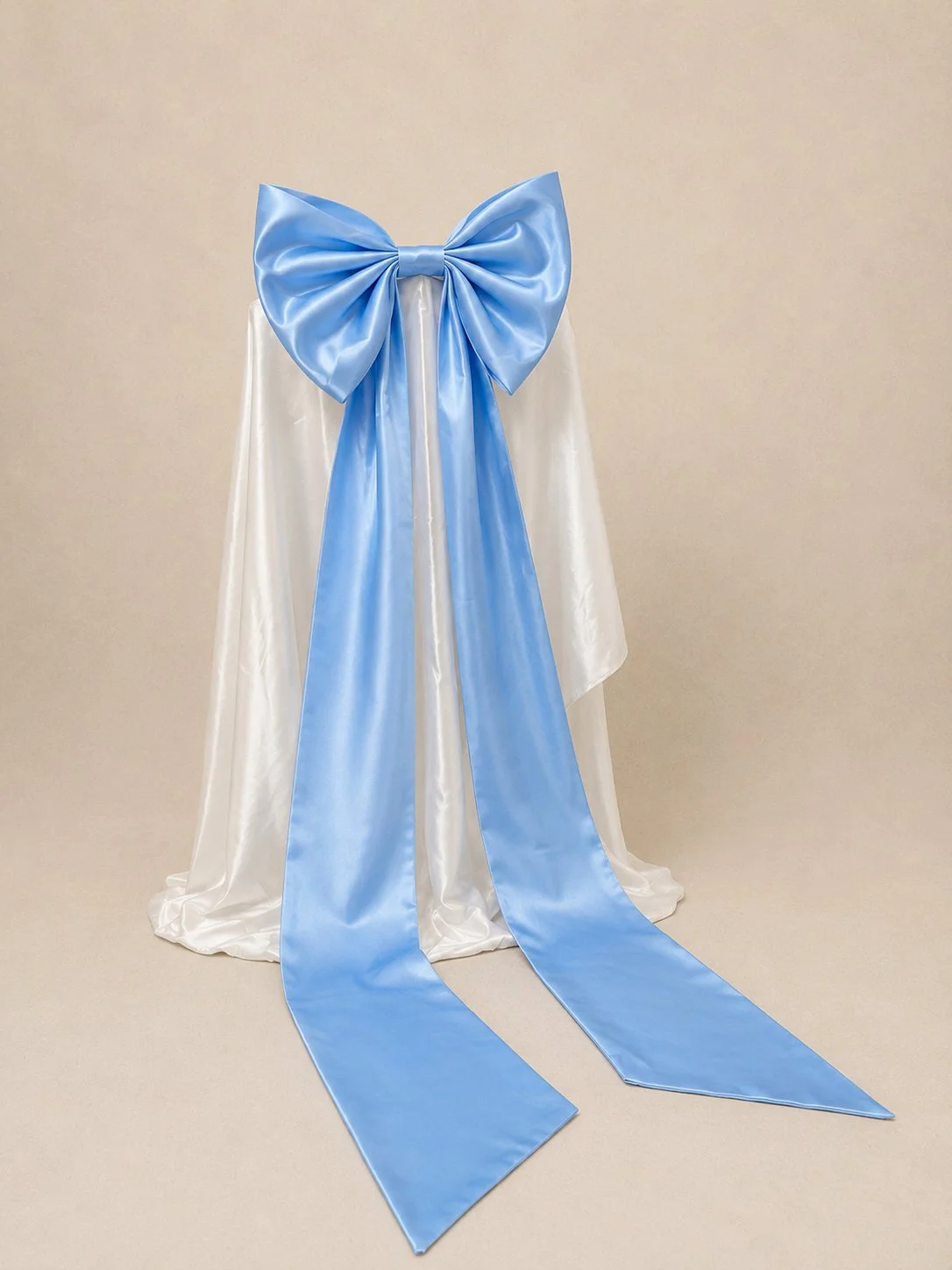 150cm Blue Bow. Two Available. $15 each