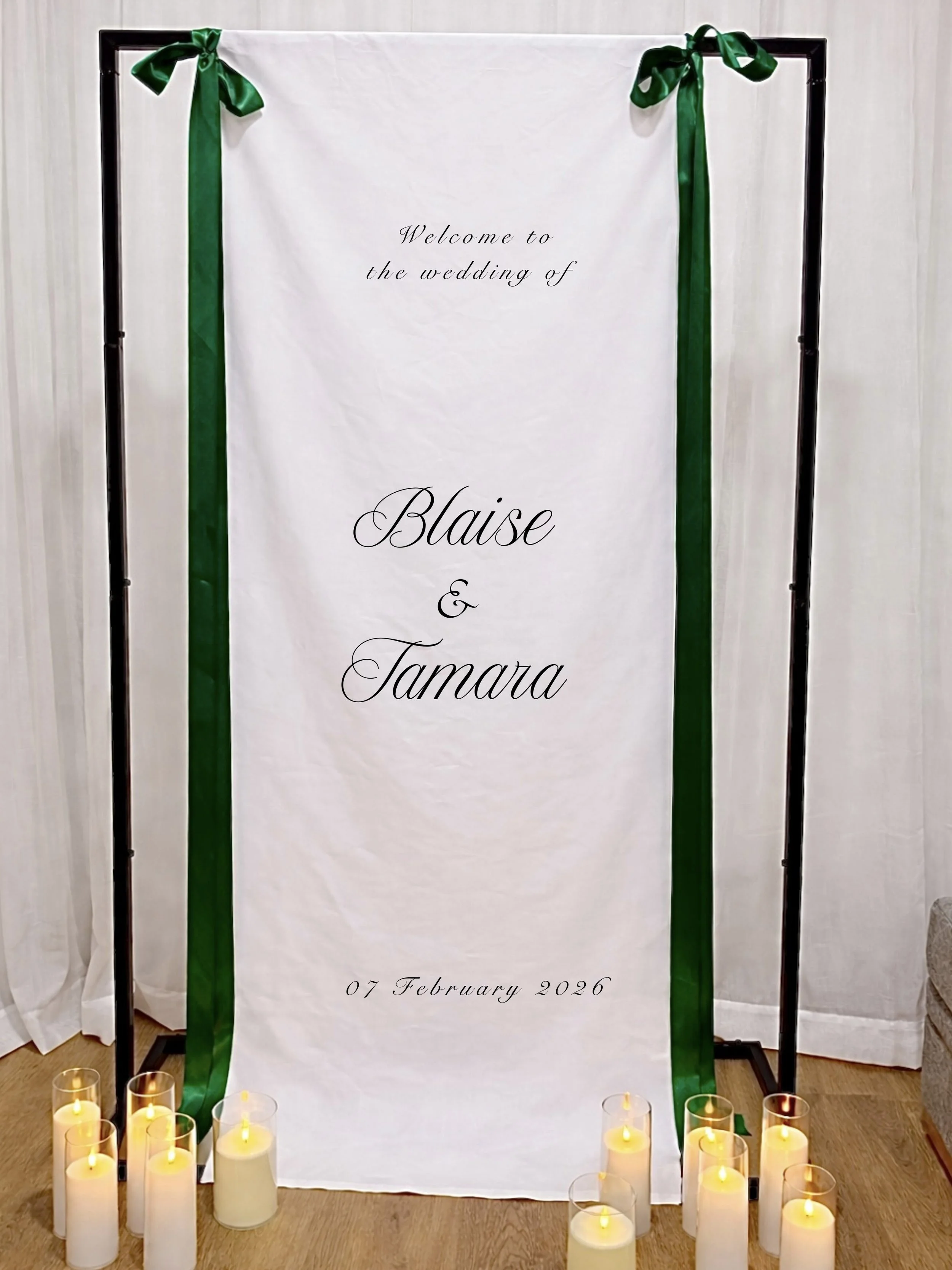 Black Frame (80x150cm)