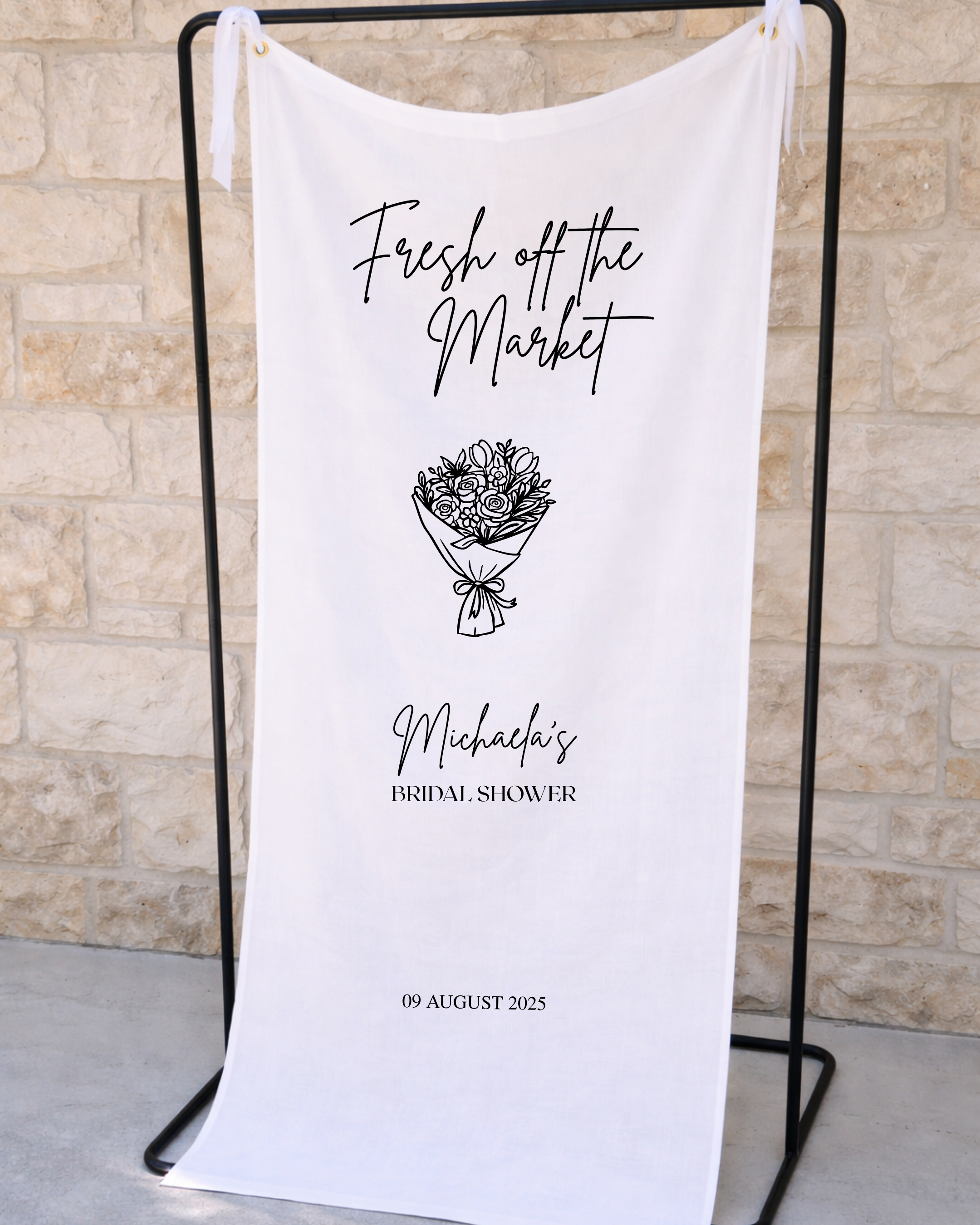 Fresh Off The Market Sign