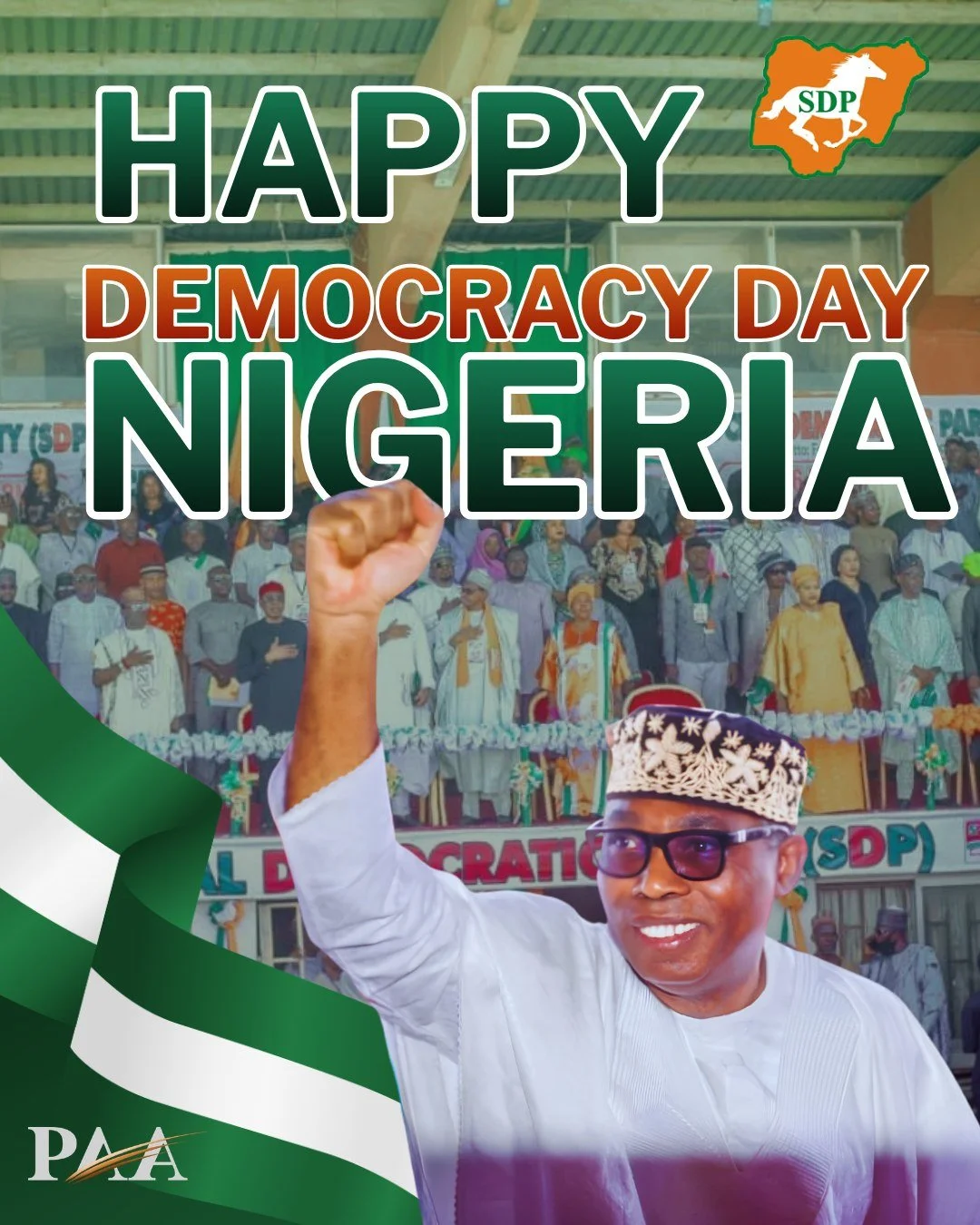 June 12 reminds us of a simple truth: power belongs to the people.

In 1993, Nigerians chose freely and bravely. That spirit still lives in every citizen who refuses to accept less than honest leadership.

On 16 January 2027, we carry it forward. Wit
