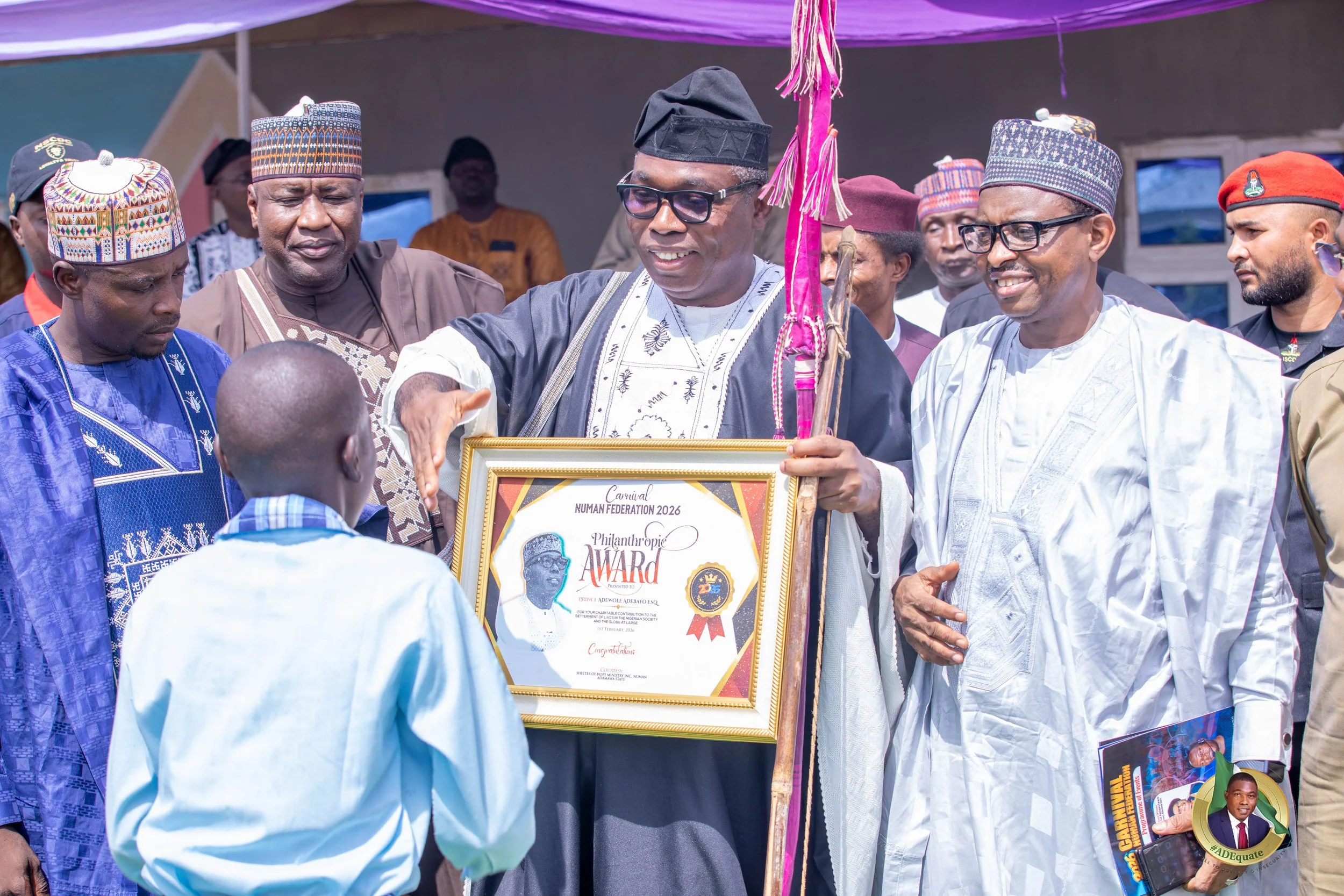 Prince Adewole Adebayo at the NUMAN Cultural Festival 2026
