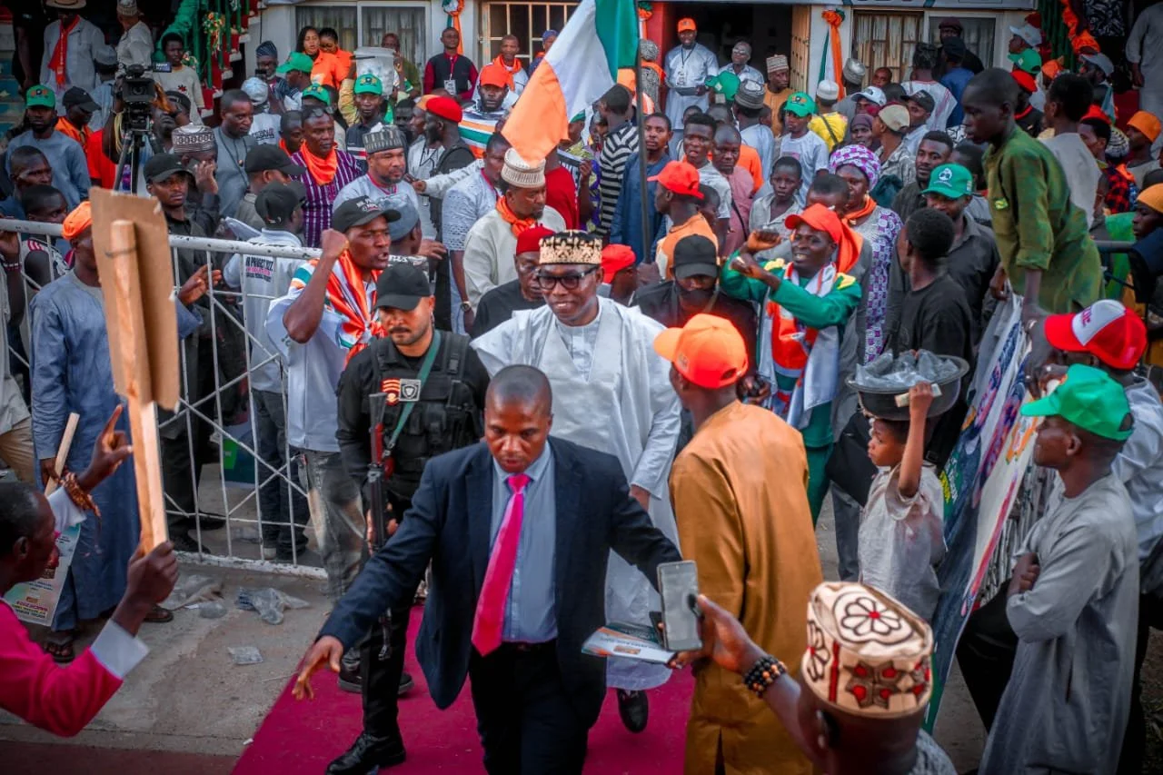 Prince Adewole Adebayo is elected the SDP's presidential candidate for the 2027 elections at the party's national convention in Bauchi. (09.05.26)