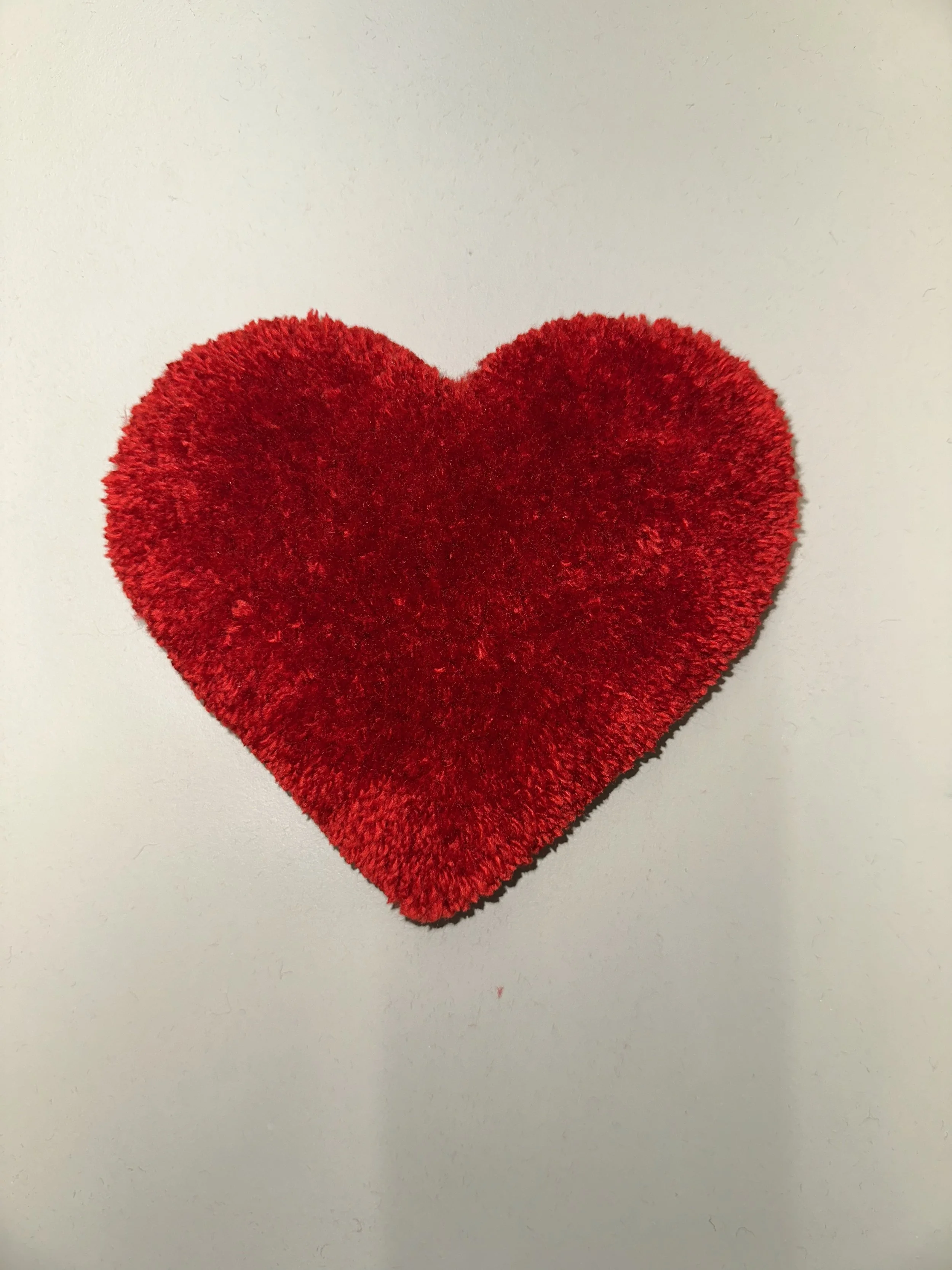 Wall Hanging Red Heart Coaster
