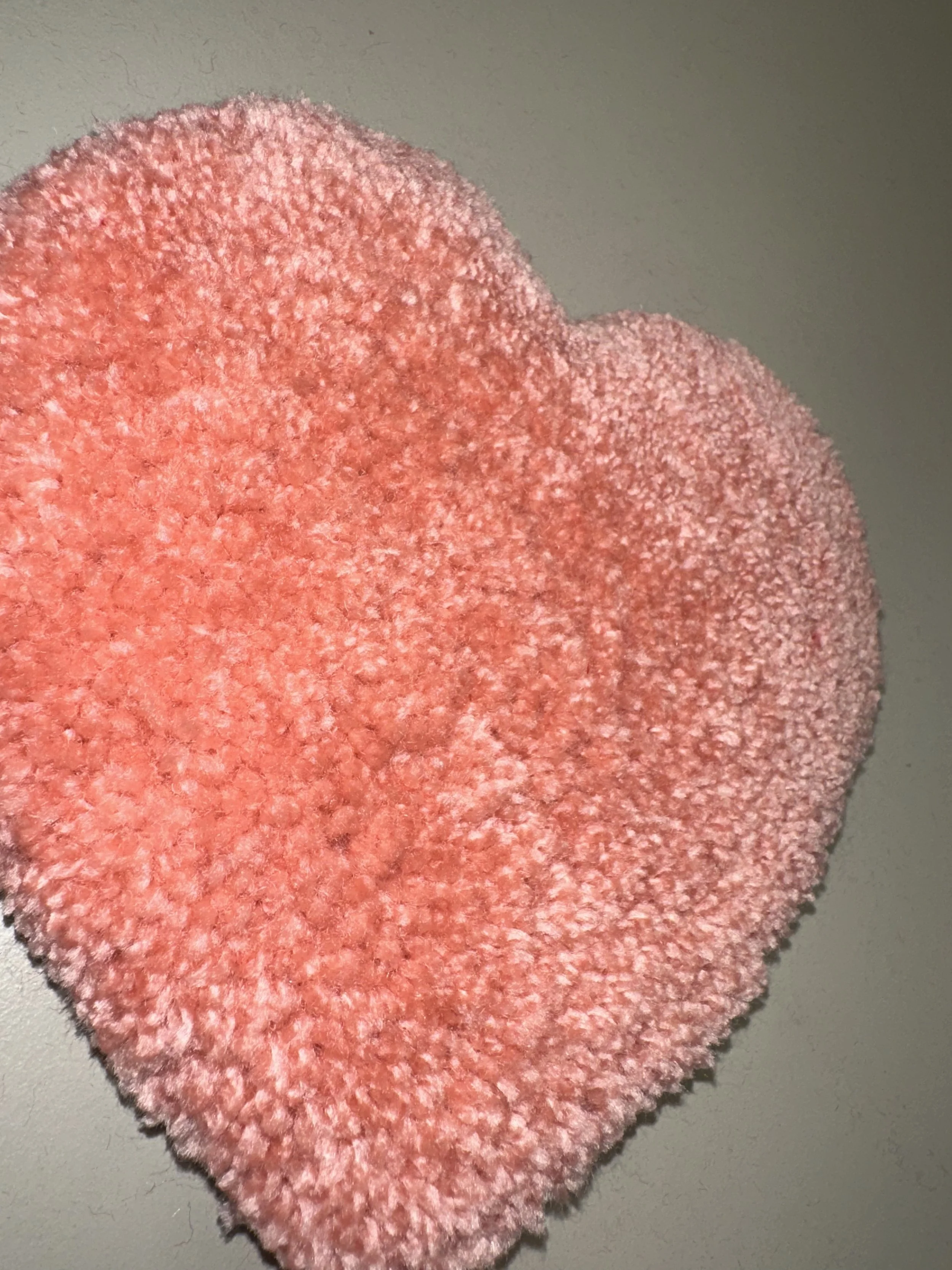 pink heart close up wall. hanging .jpg