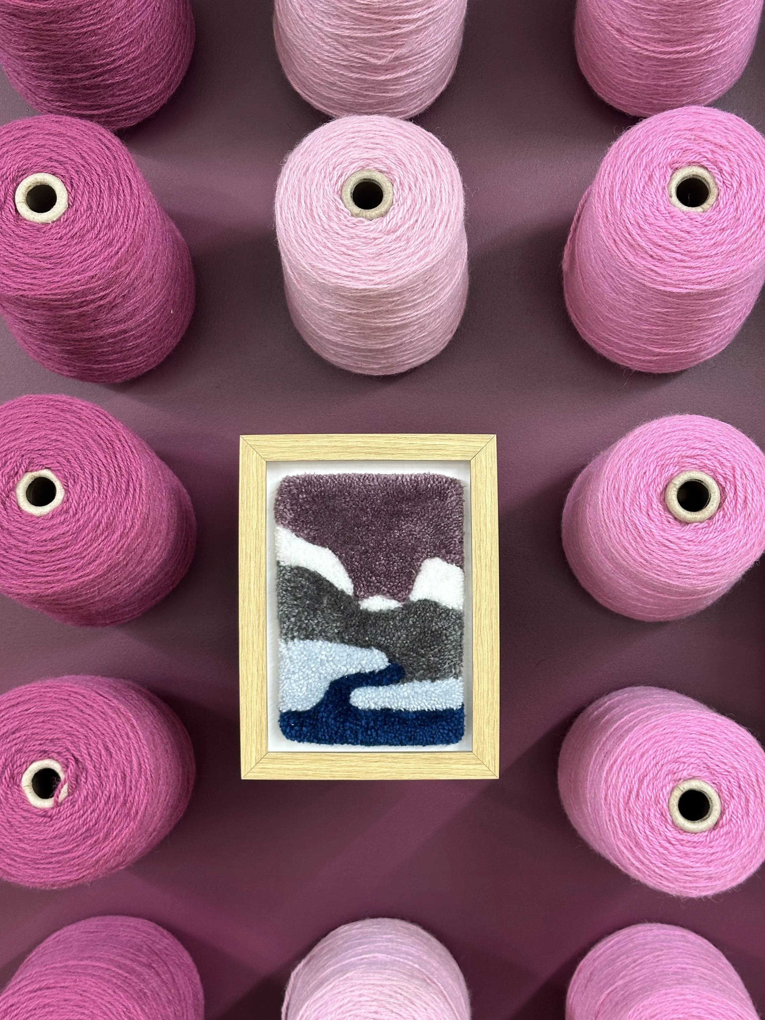 Oak Frame - Alps Mountain Scene