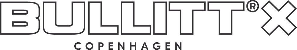 The logo of BULLITT X Copenhagen with text in black and gray.