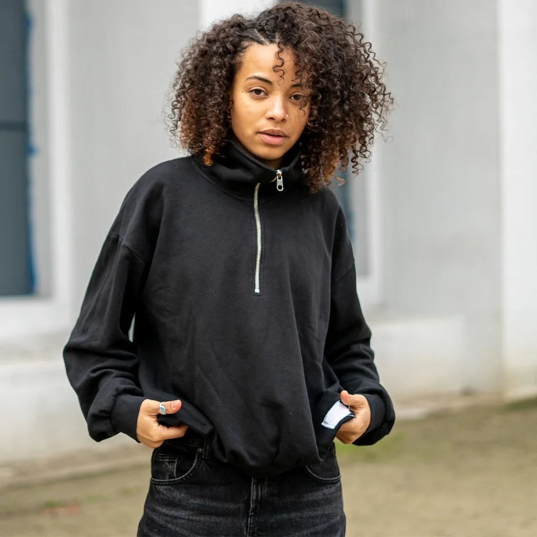 Stehkragen Pulli Schwarz Juices-1.jpg