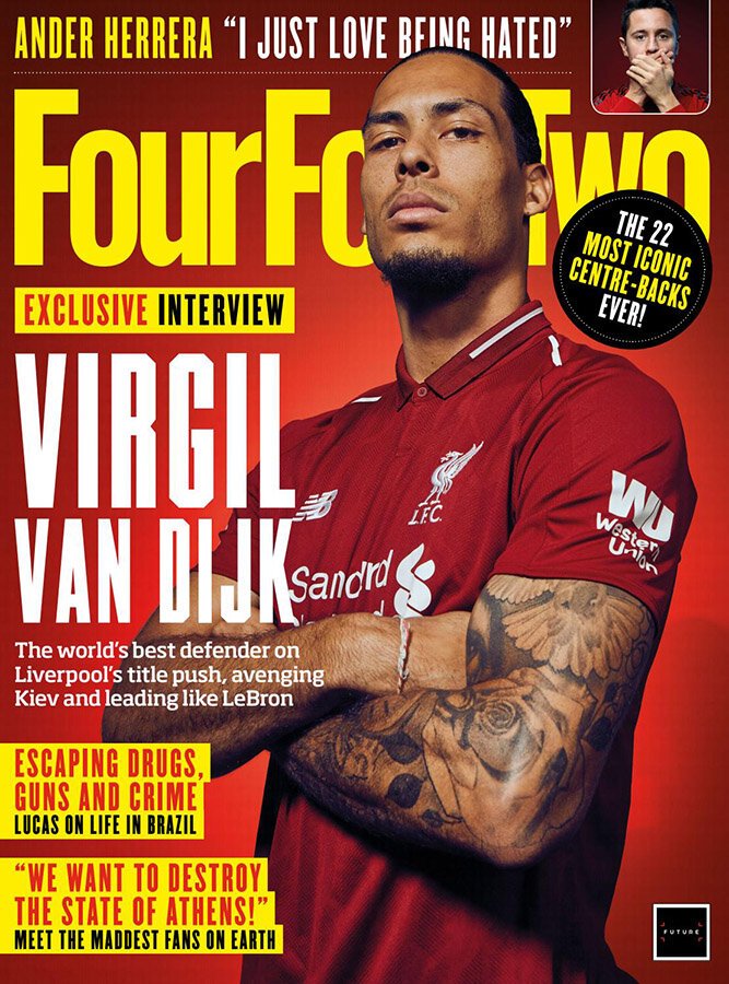 Virgil Van Dijk - Four Four Two Cover Shoot  (Copy) (Copy)