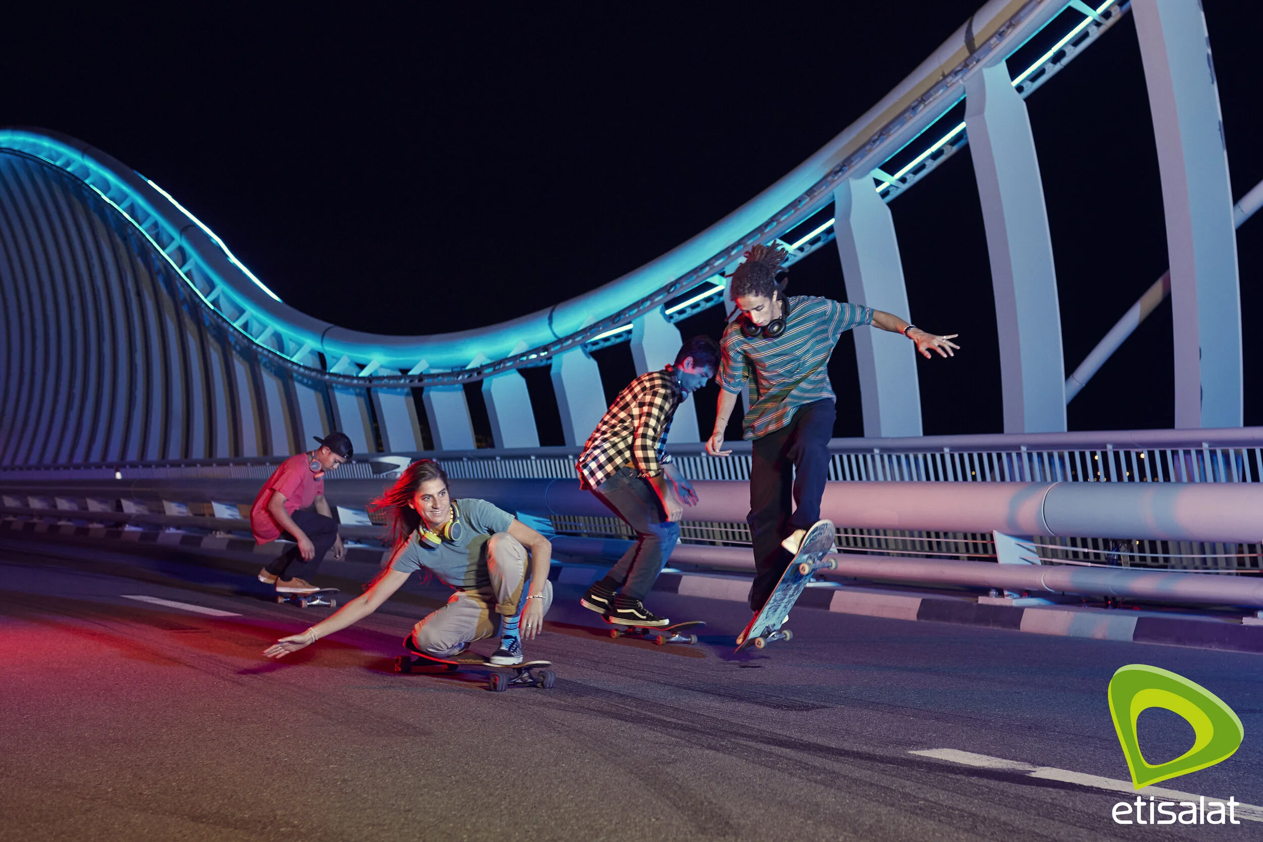  Etisalat lifestyle shoot in dubai and athens.  