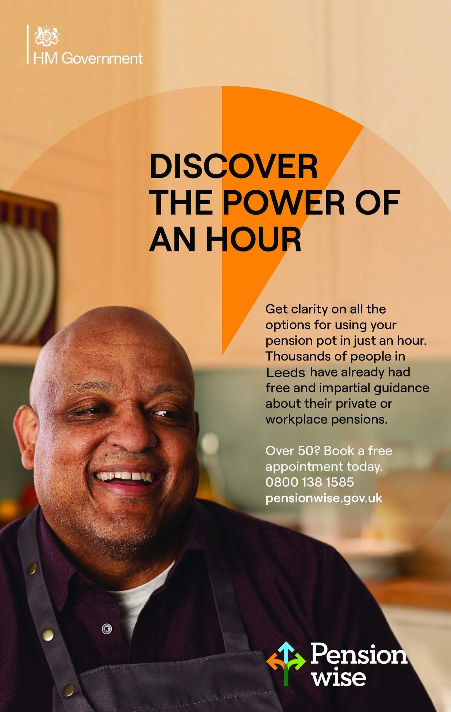 Out of home advertising campaign for Pension Wise by advertising photographer Jon Enoch