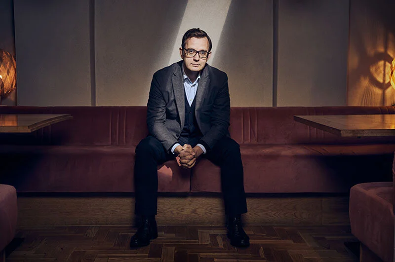 Andy Coulson photographed by photographer Jon Enoch