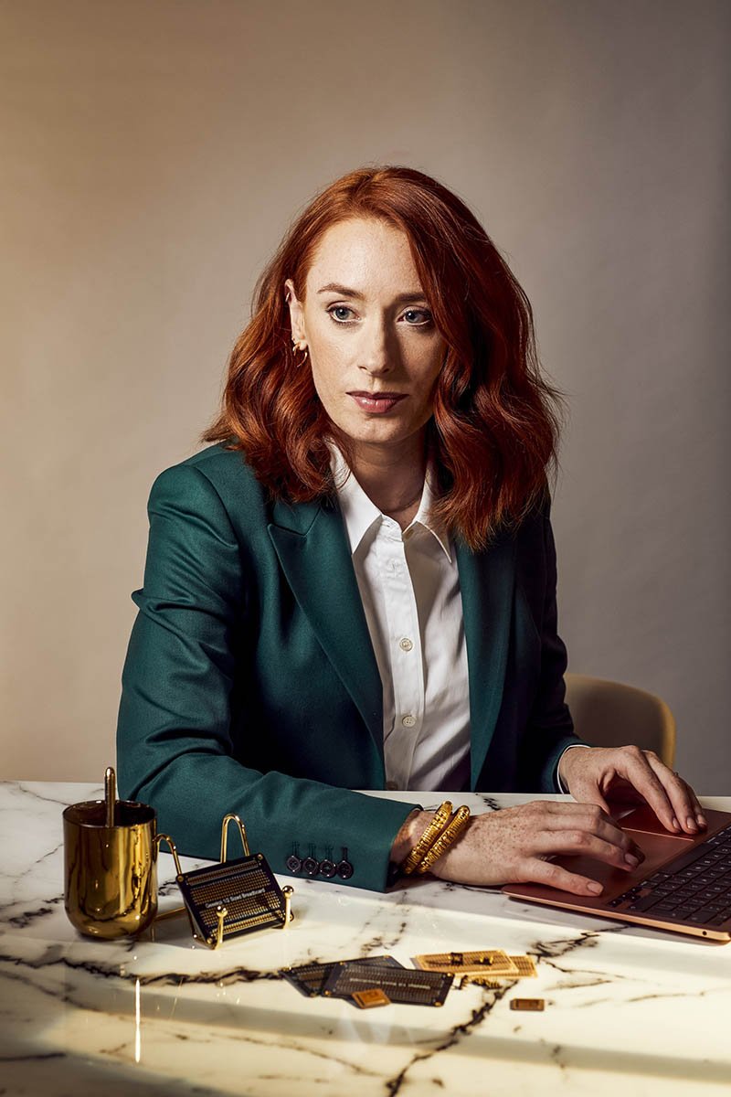 Dr Hannah Fry, photographed by portrait photographer Jon Enoch
