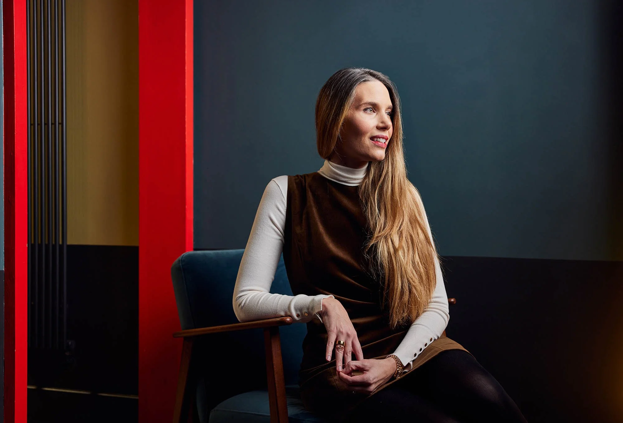 Lifestyle and advertising photographer Jon Enoch shoots these corporate portraits for Floyd Zadkovich