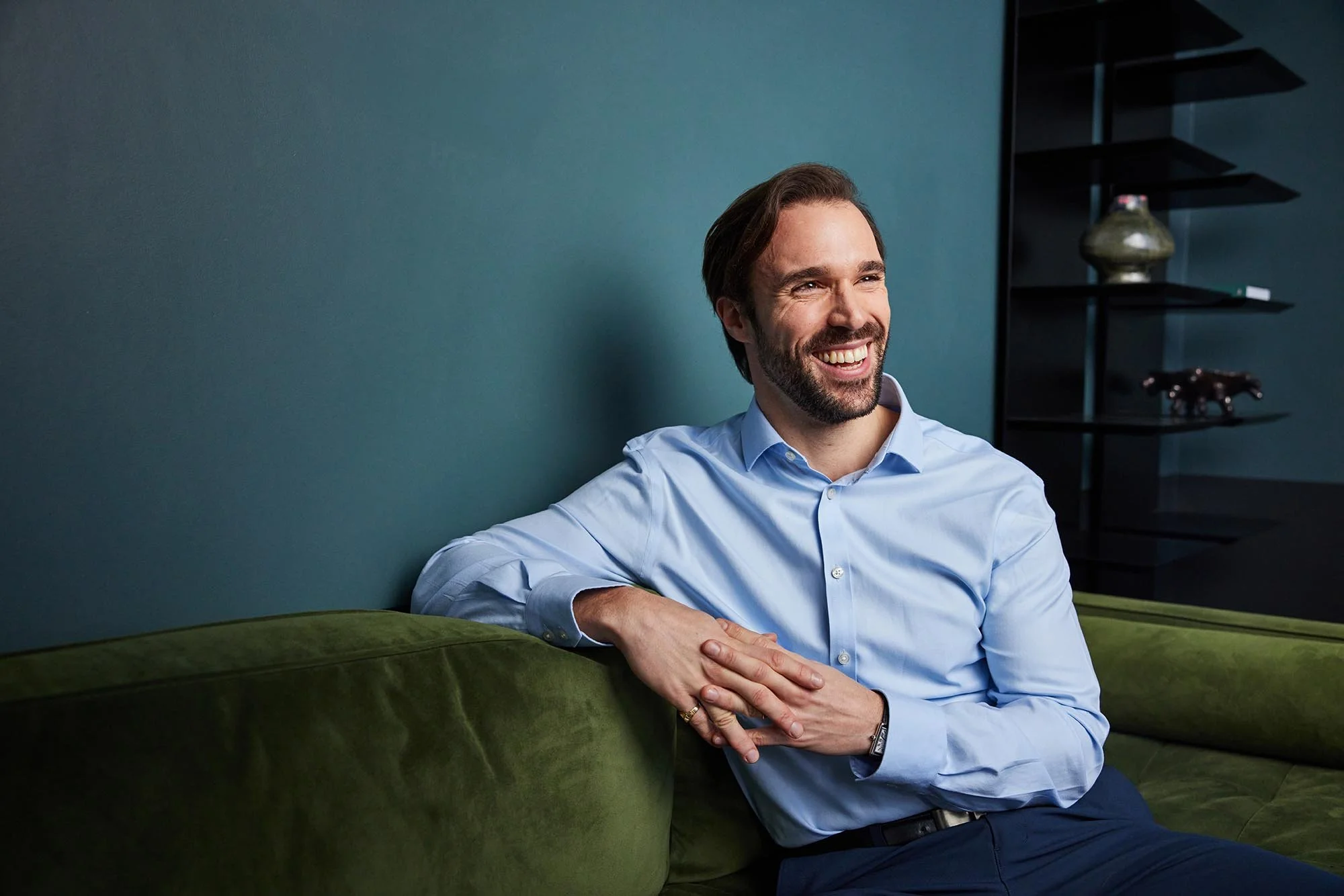 lifestyle and advertising photographer Jon Enoch shoots these corporate portraits for Floyd Zadkovich